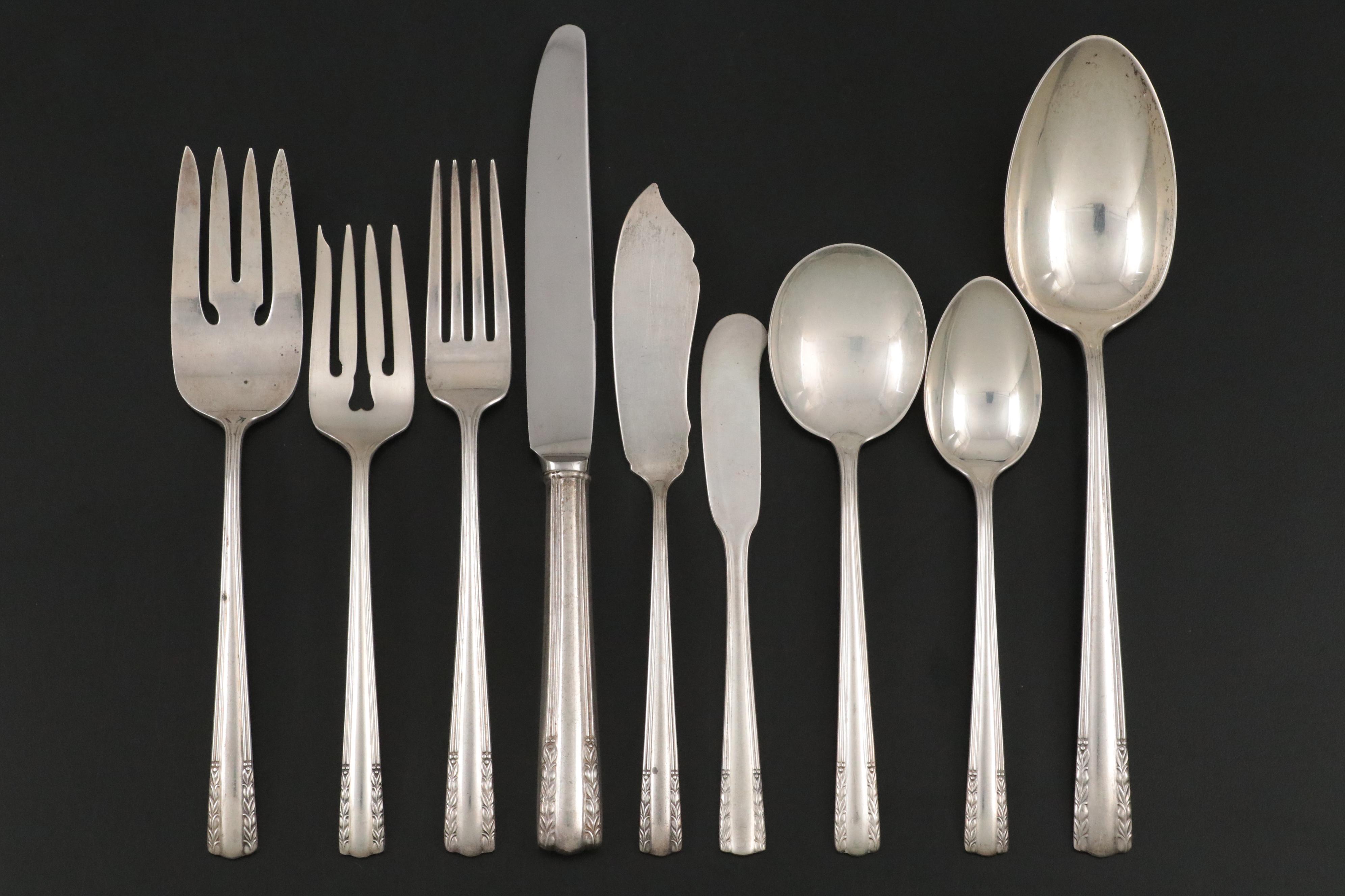 Alvin "Chapel Bells" Sterling Silver Flatware, 1939-1992