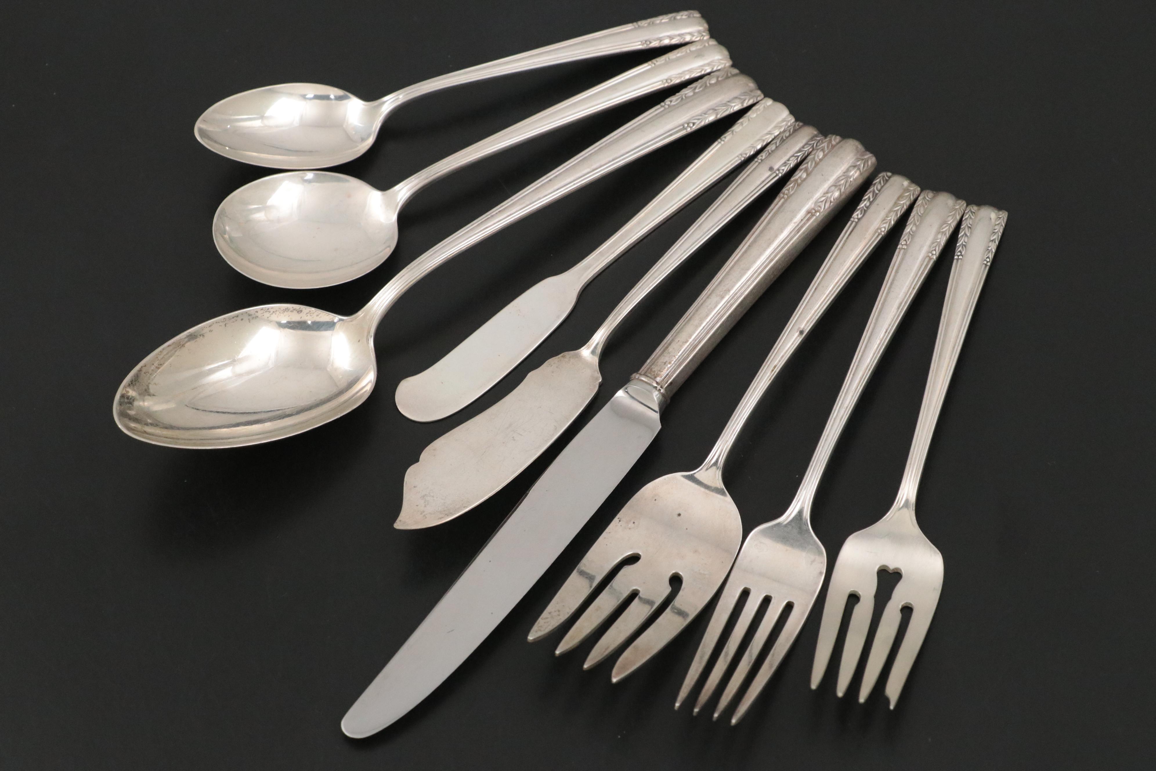 Alvin "Chapel Bells" Sterling Silver Flatware, 1939-1992