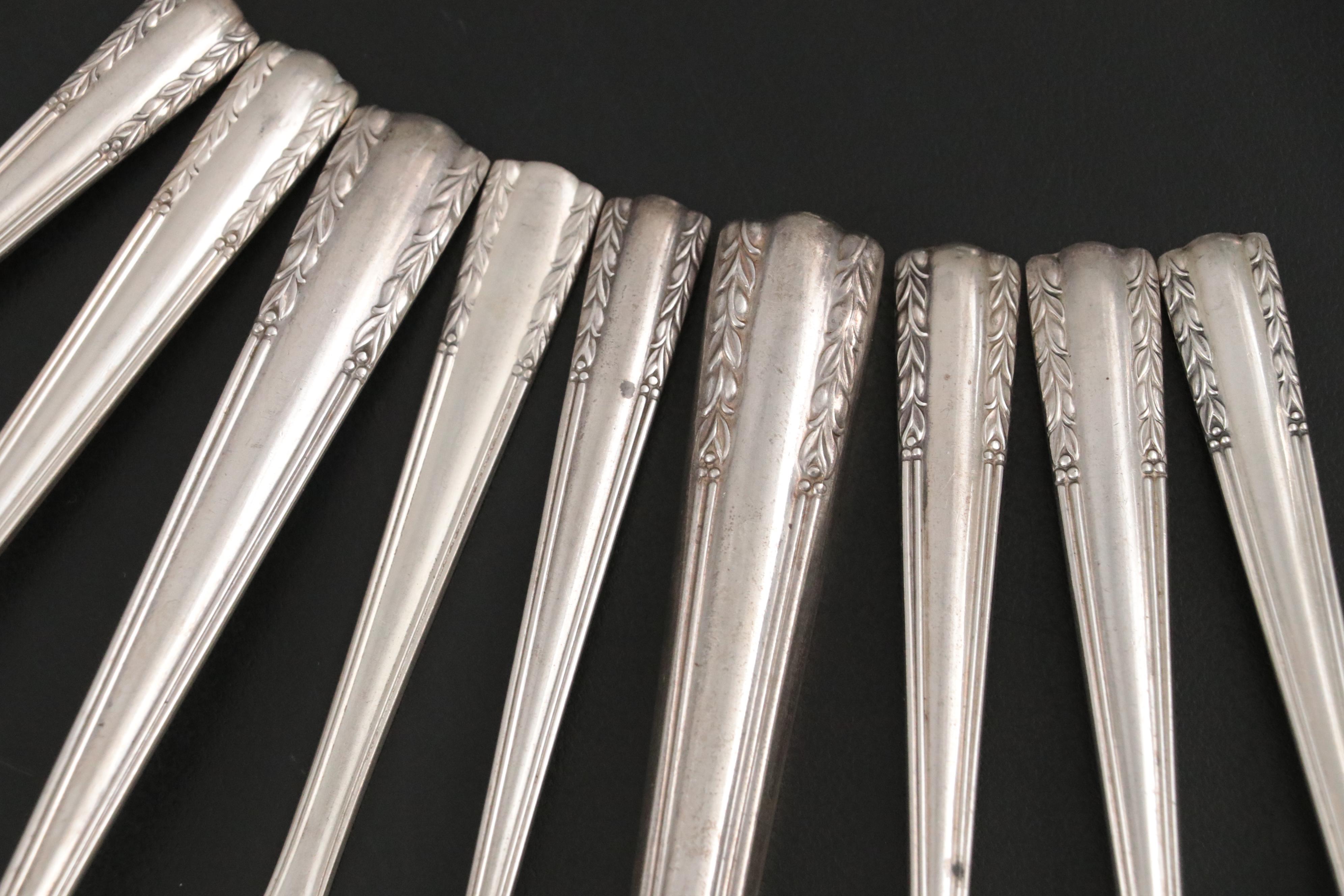 Alvin "Chapel Bells" Sterling Silver Flatware, 1939-1992