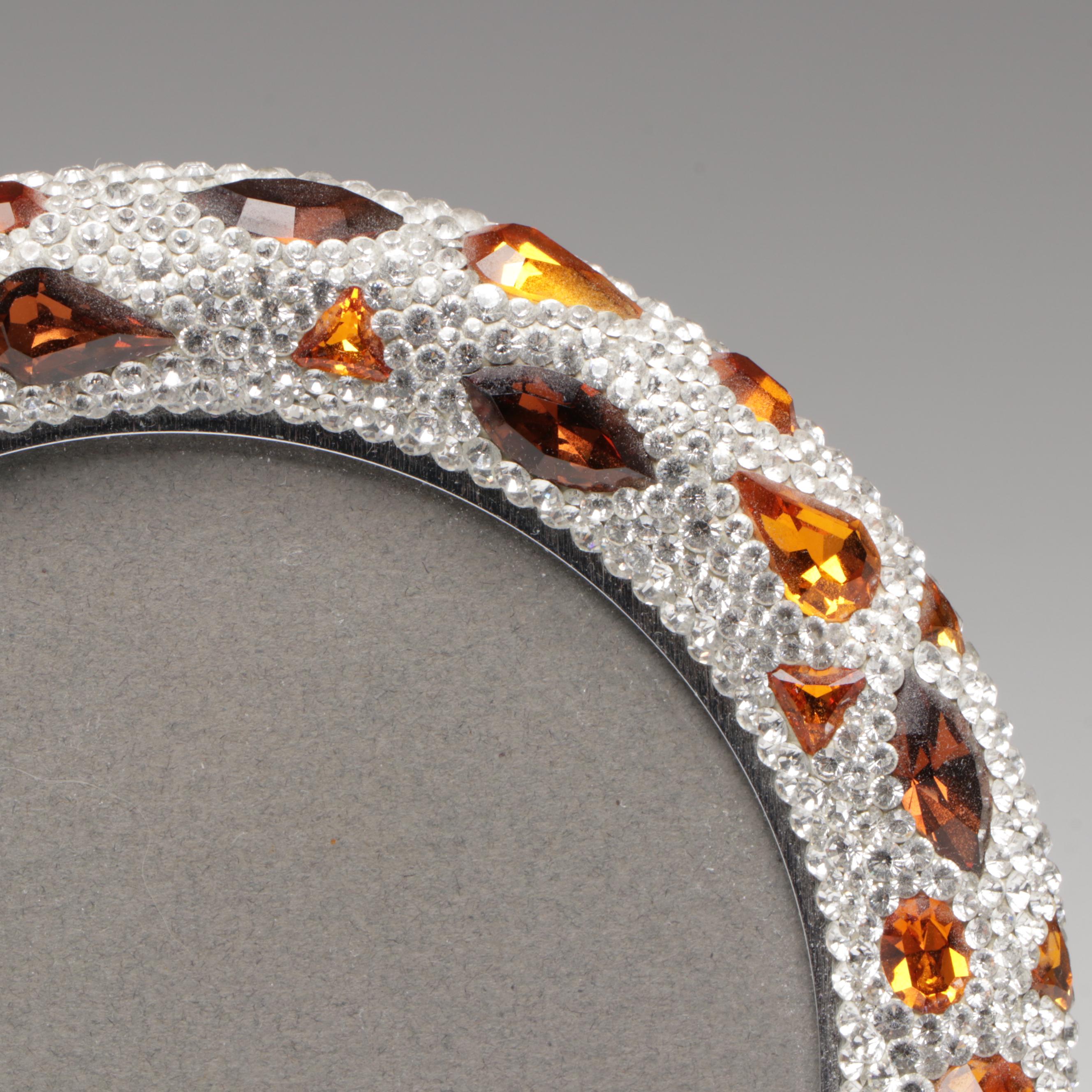 Swarovski "Arcadia" Multicolor Crystal Picture Frame Designed by Steven