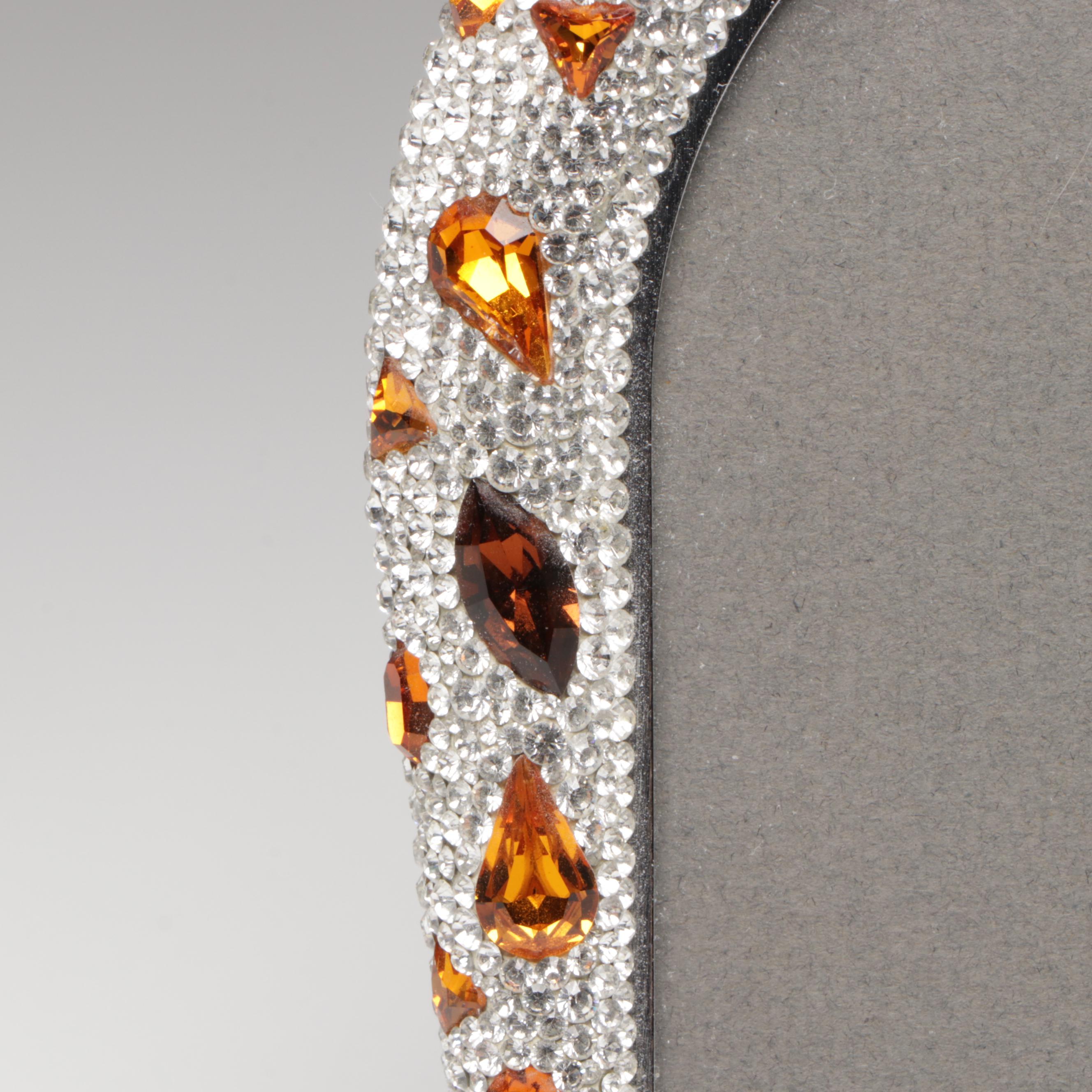 Swarovski "Arcadia" Multicolor Crystal Picture Frame Designed by Steven Weinberg