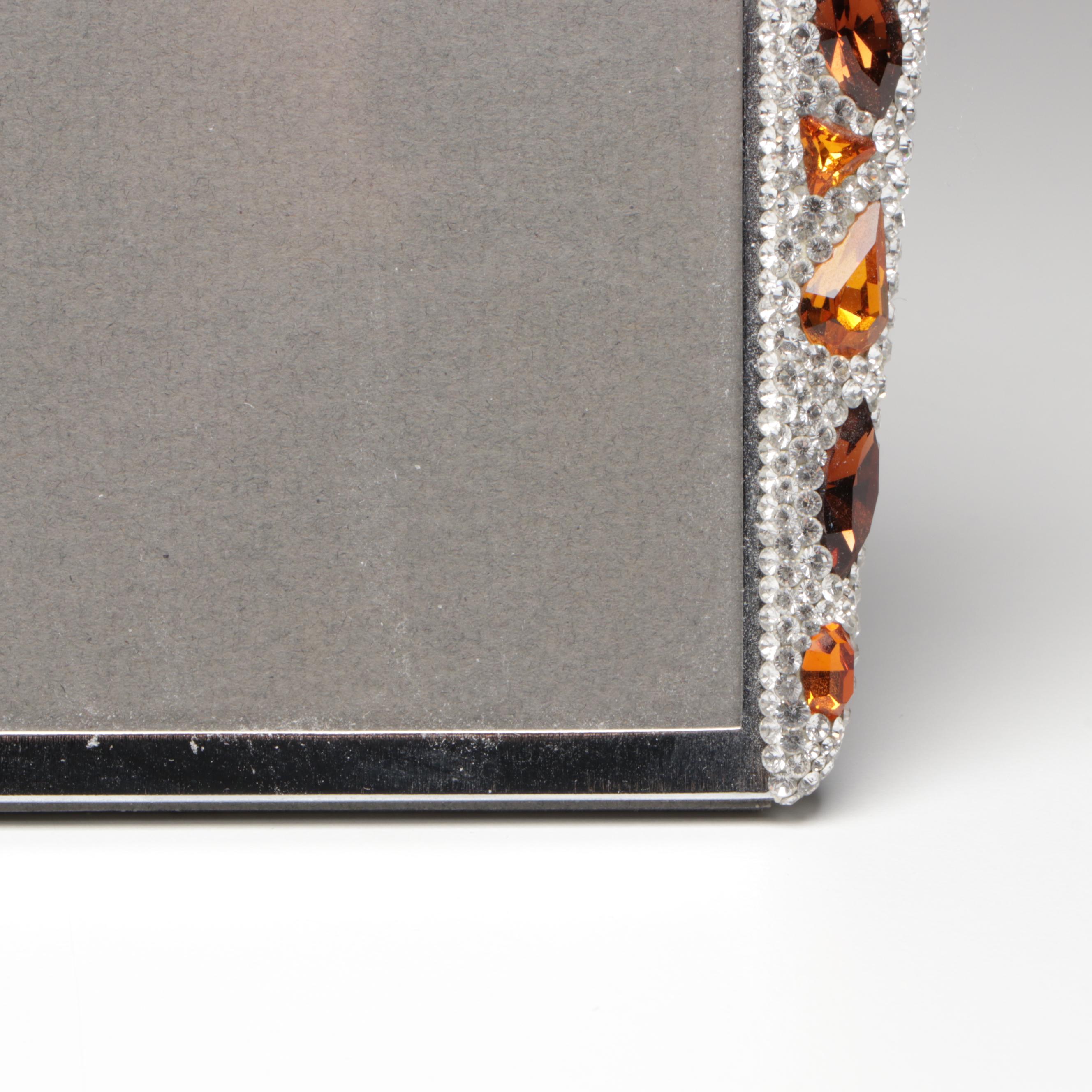 Swarovski "Arcadia" Multicolor Crystal Picture Frame Designed by Steven