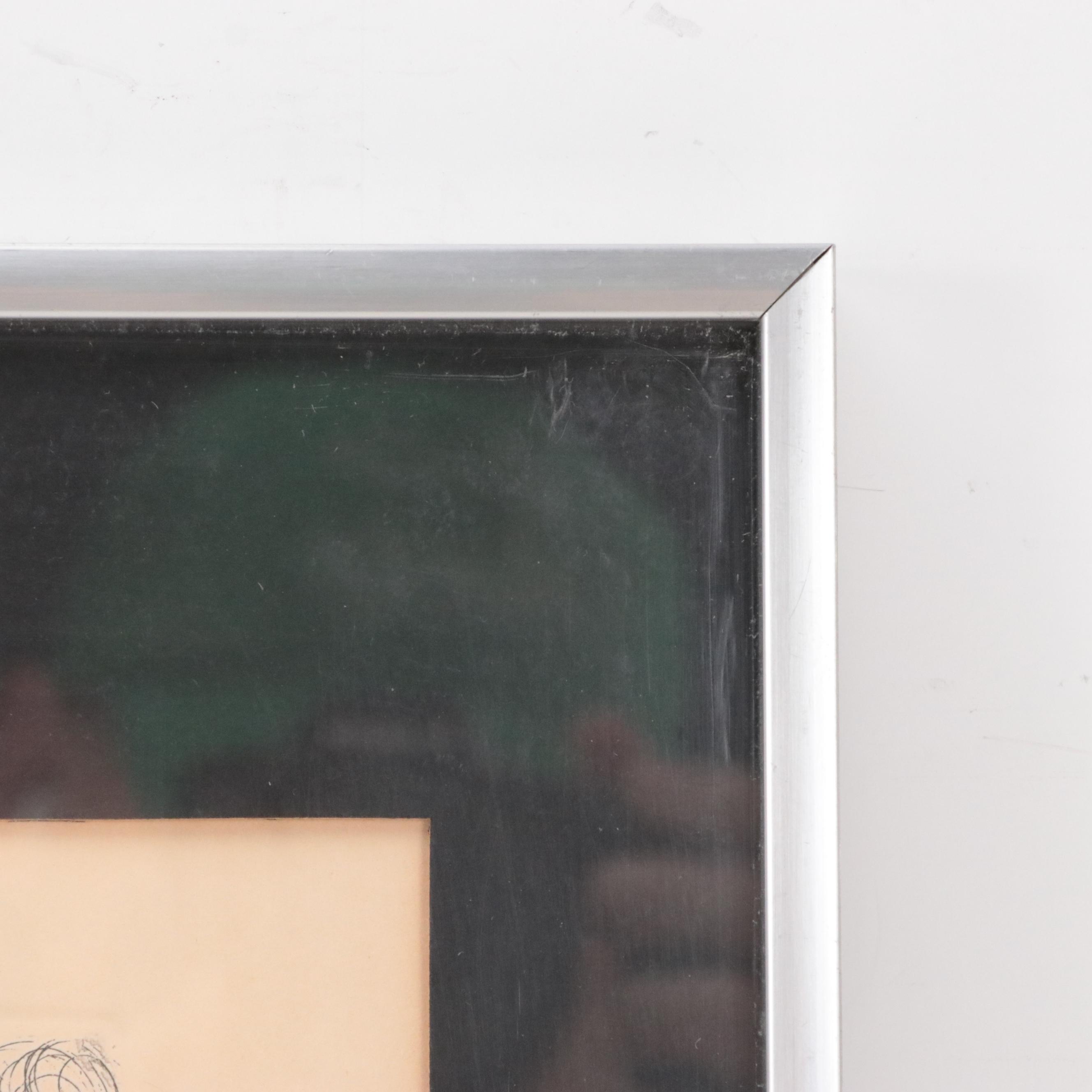 Salvador Dalí Second Edition Restrike Etching "Don Quixote"