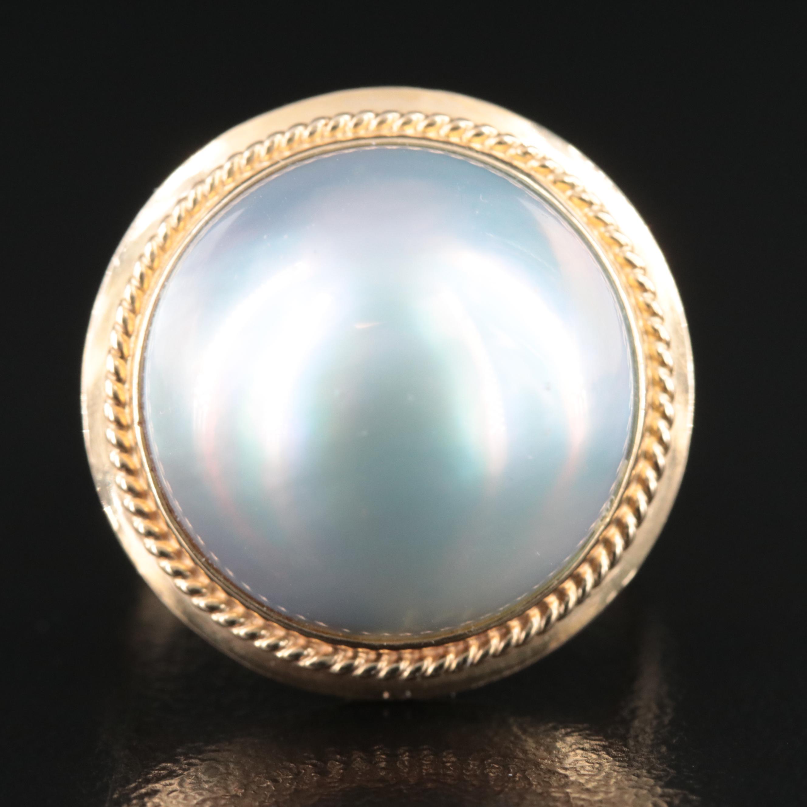 14K Pearl Ring