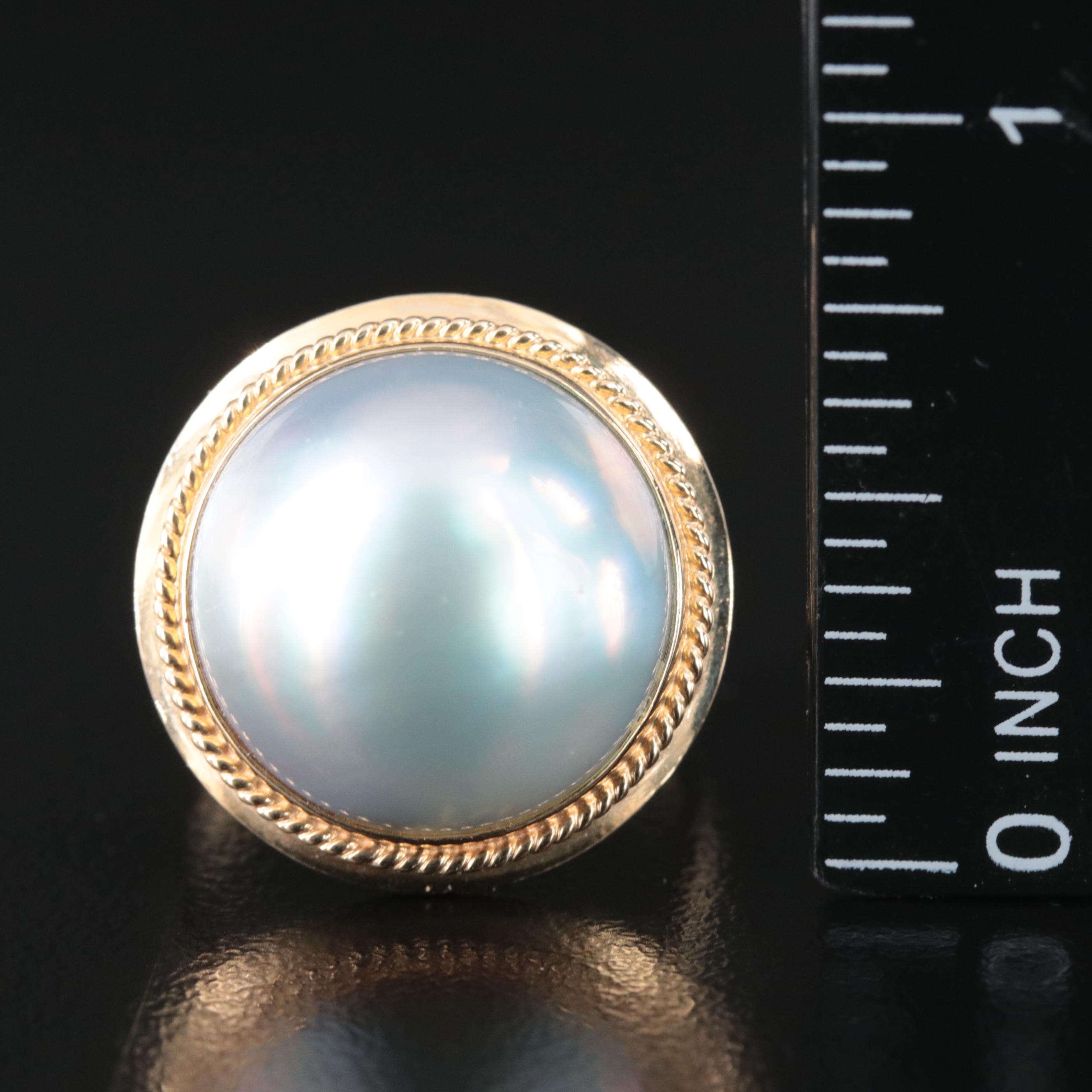 14K Pearl Ring