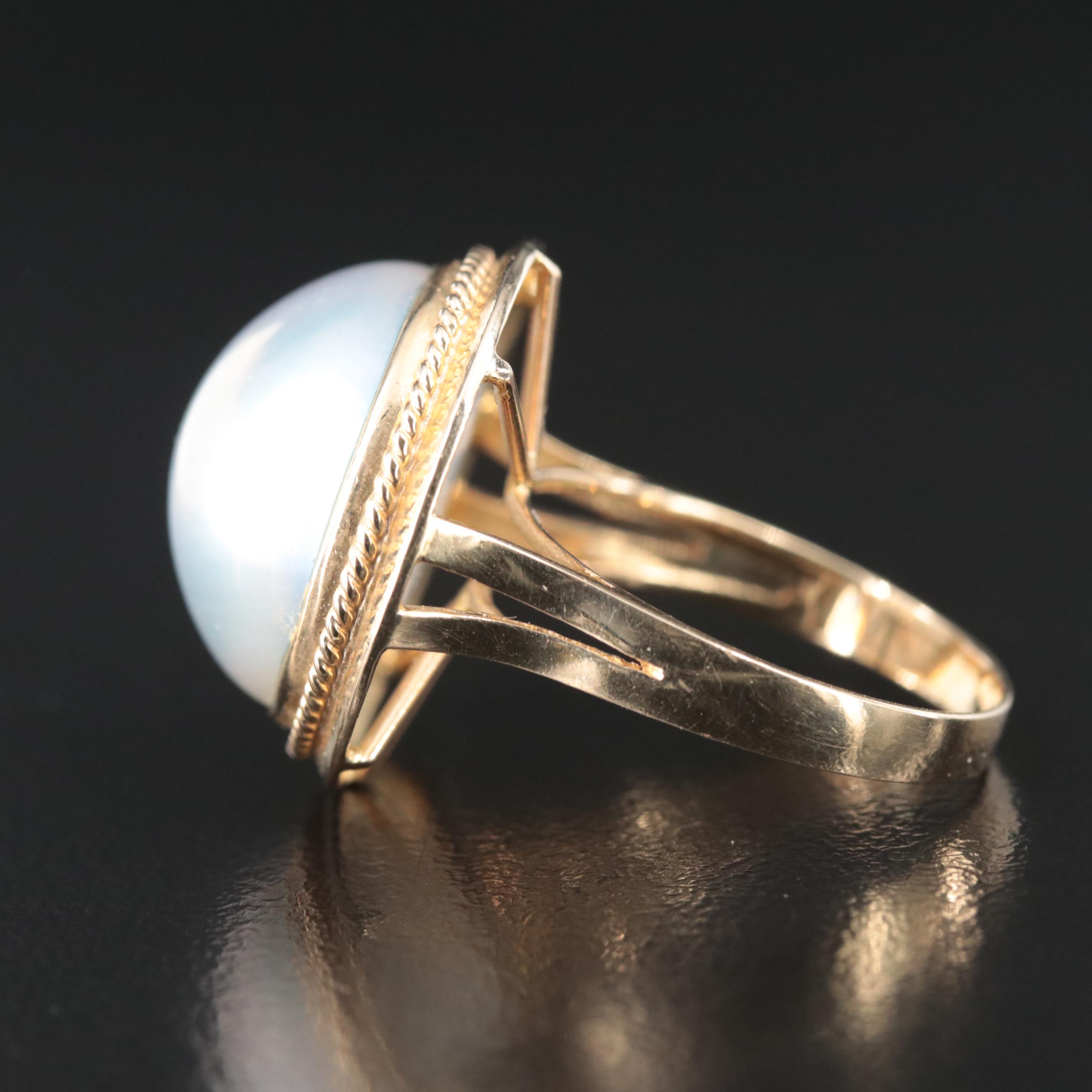 14K Pearl Ring