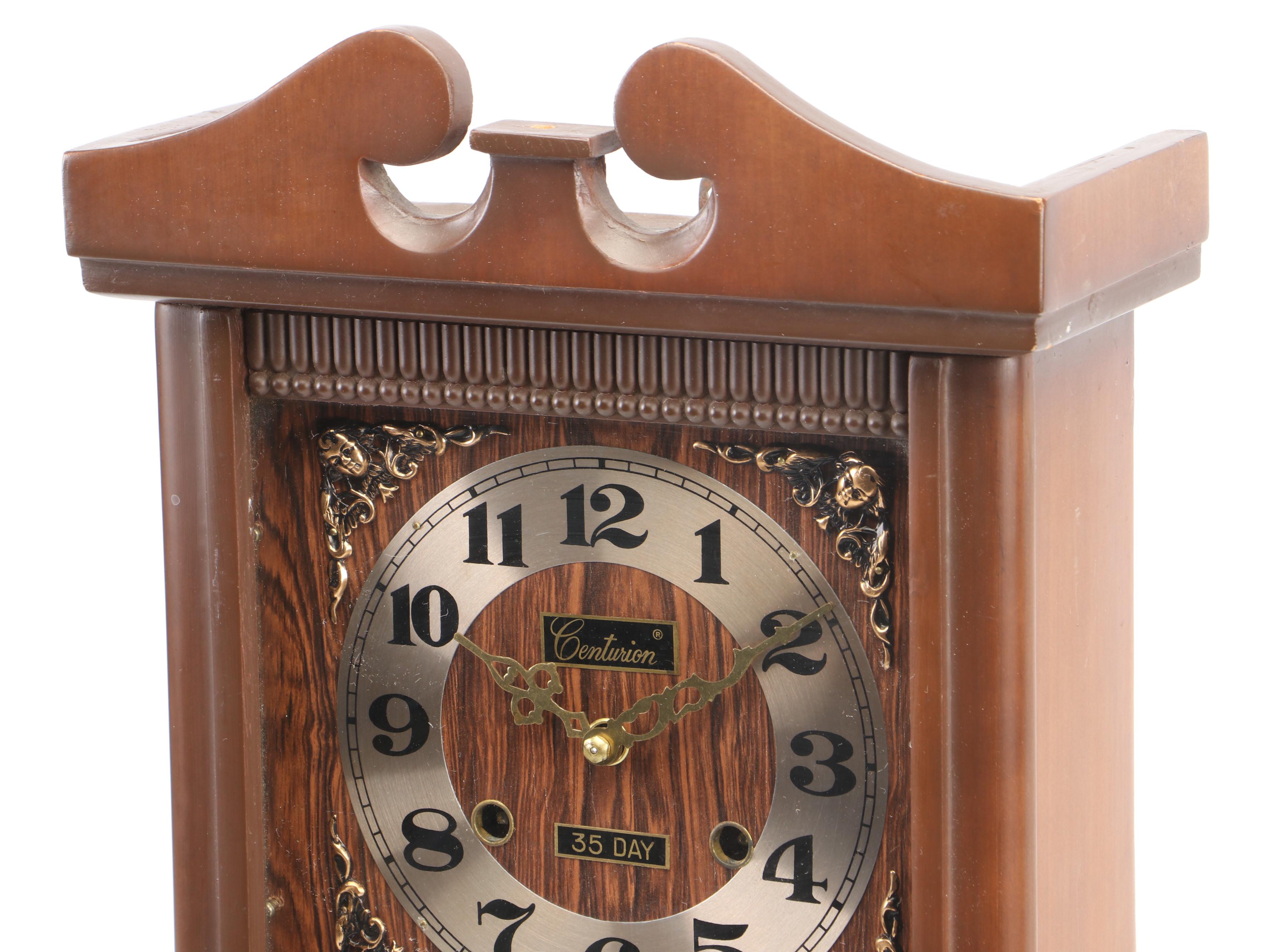 Centurion 35 Day Pendulum Wall Clock, Mid to Late 20th C.