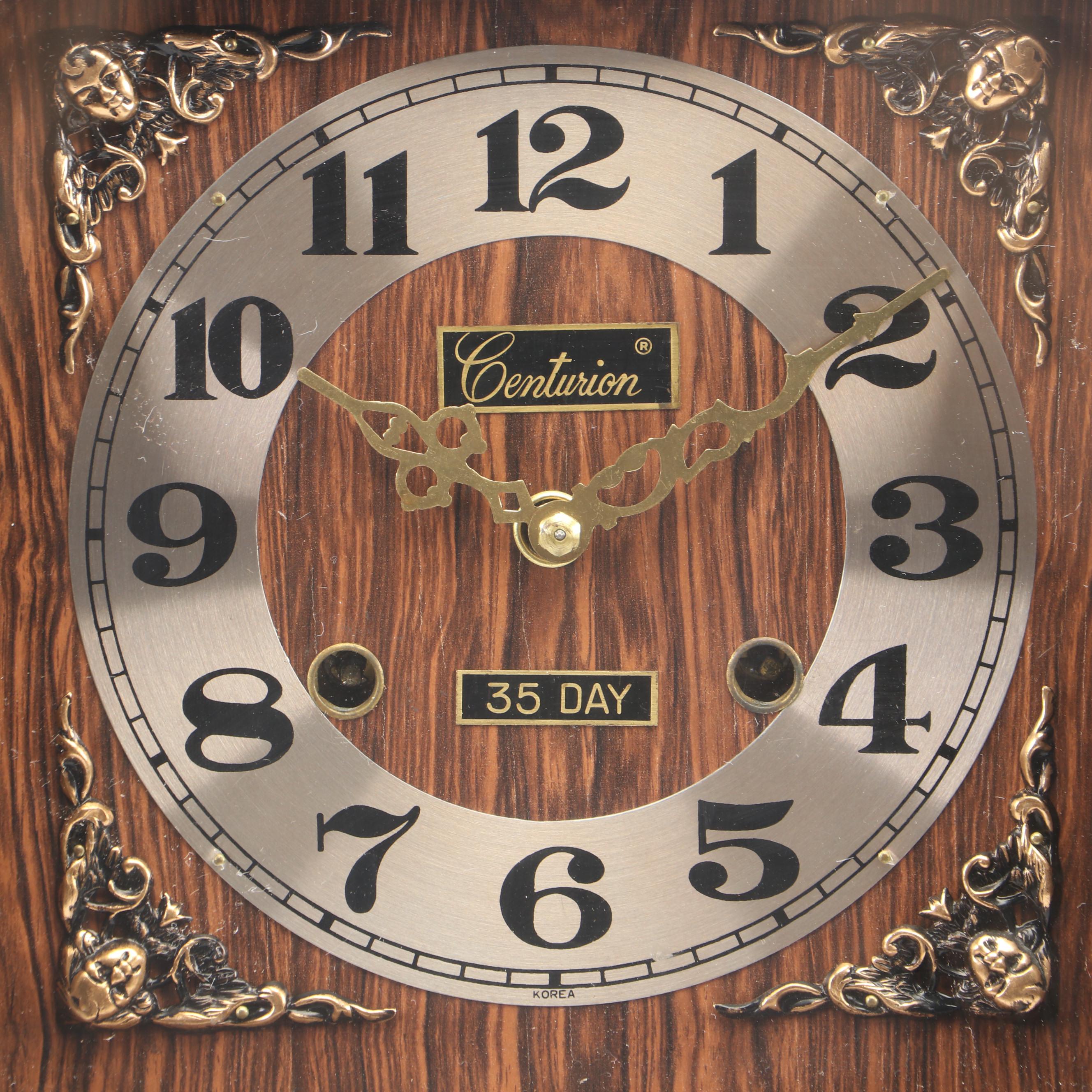 Centurion 35 Day Pendulum Wall Clock, Mid to Late 20th C.