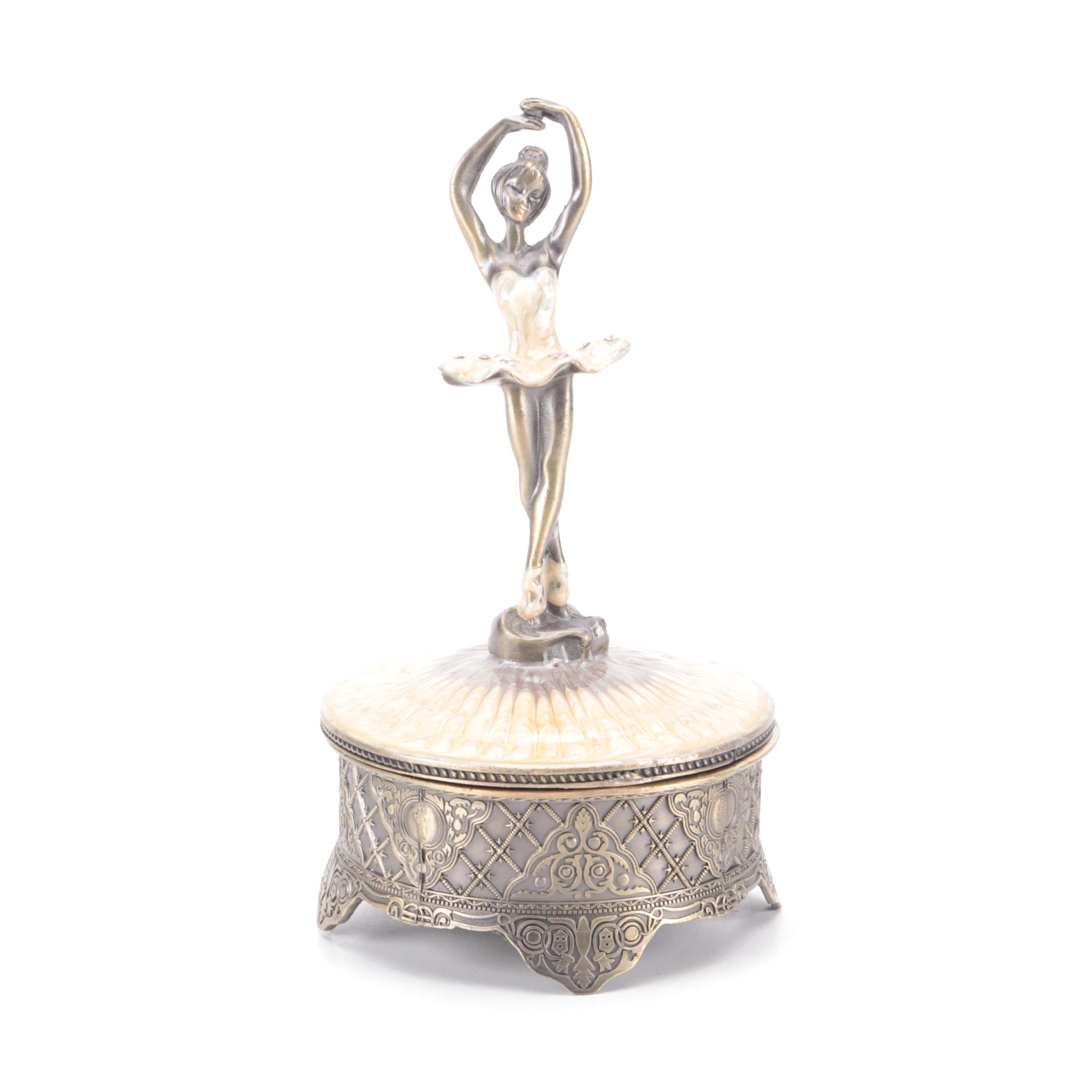 Wright Studios Painted Cast Iron Teddy Bear Doorstop with Decorative Boxes