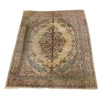 7'8 x 10' Hand-Knotted Persian Kerman Area Rug