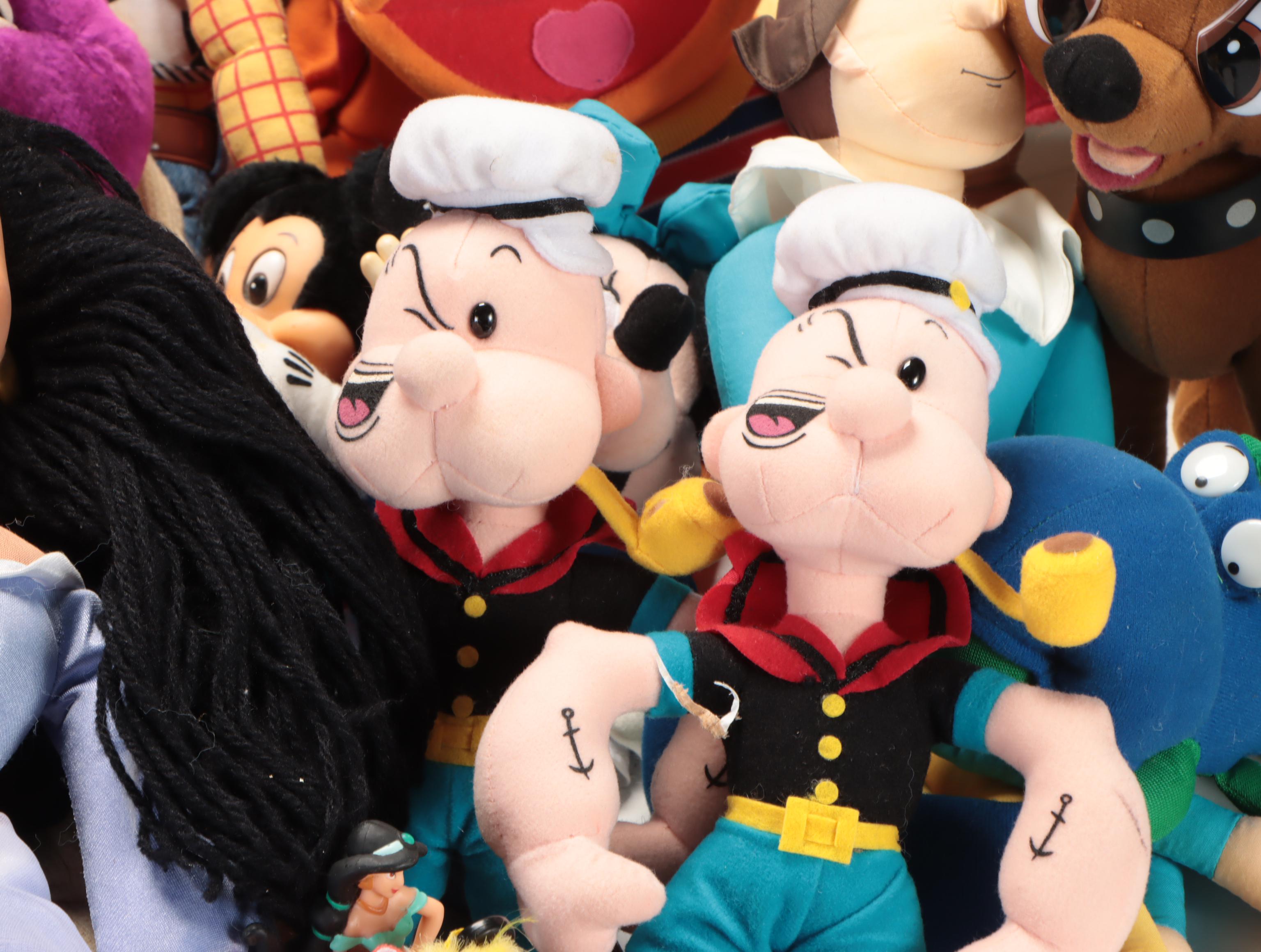 Disney Mickey Mouse and Other Toys with Sesame Street, Looney Tunes, and More