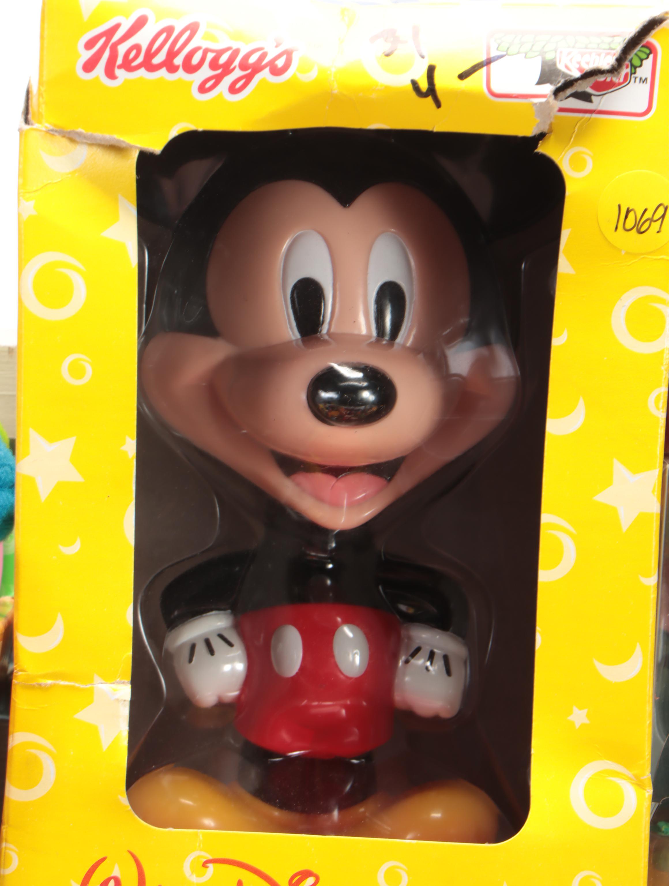 Disney Mickey Mouse and Other Toys with Sesame Street, Looney Tunes, and More