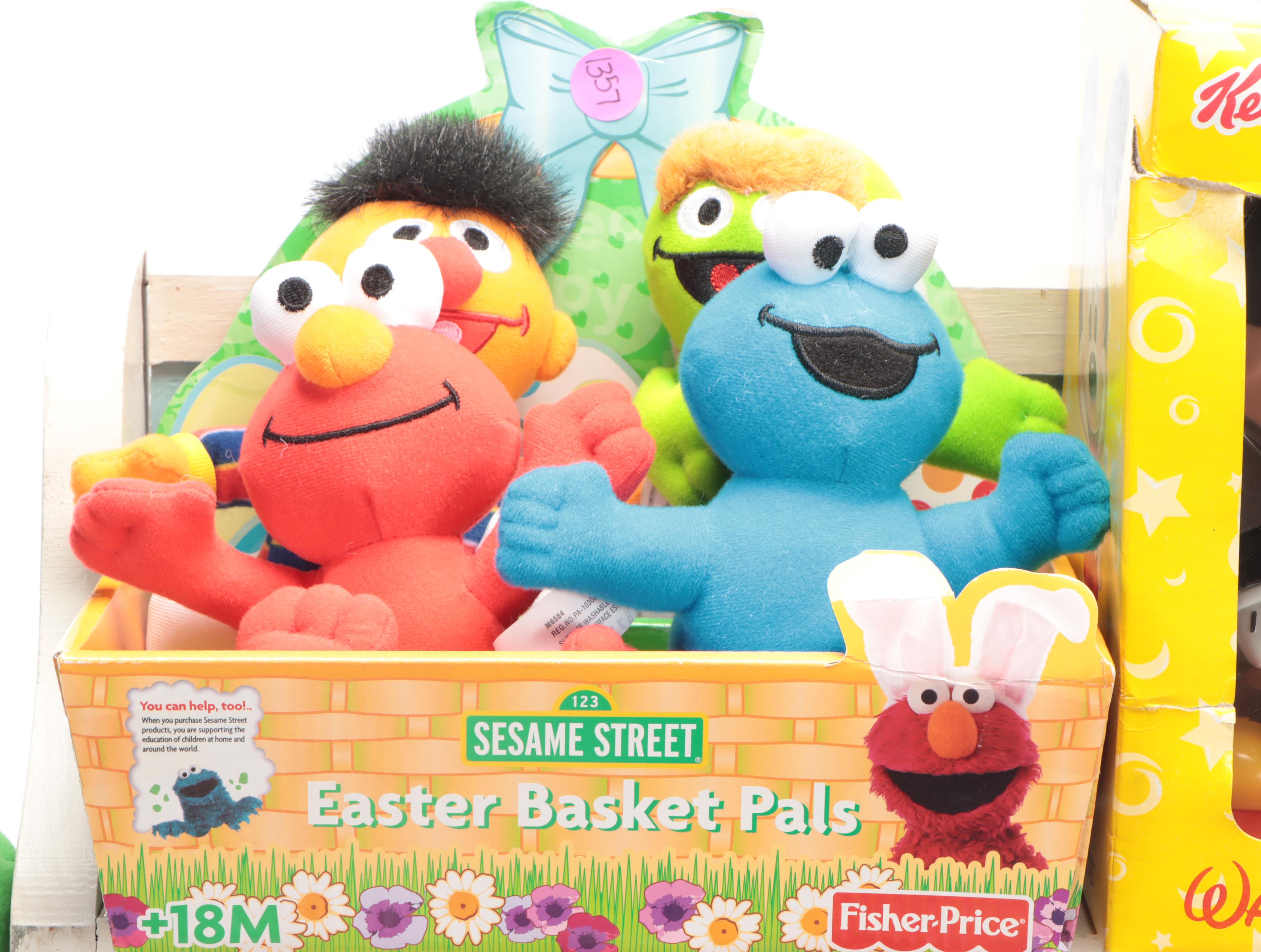 Disney Mickey Mouse and Other Toys with Sesame Street, Looney Tunes, and More