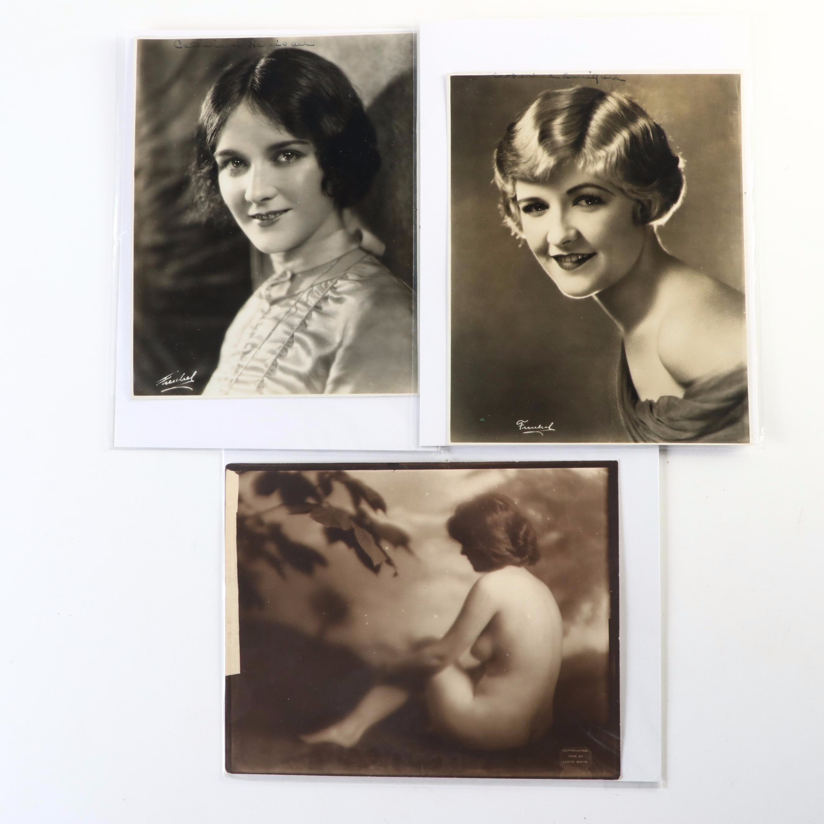 Brown & Bigelow with Other Pin-Up Girl Mutoscope Cards and Other Prints