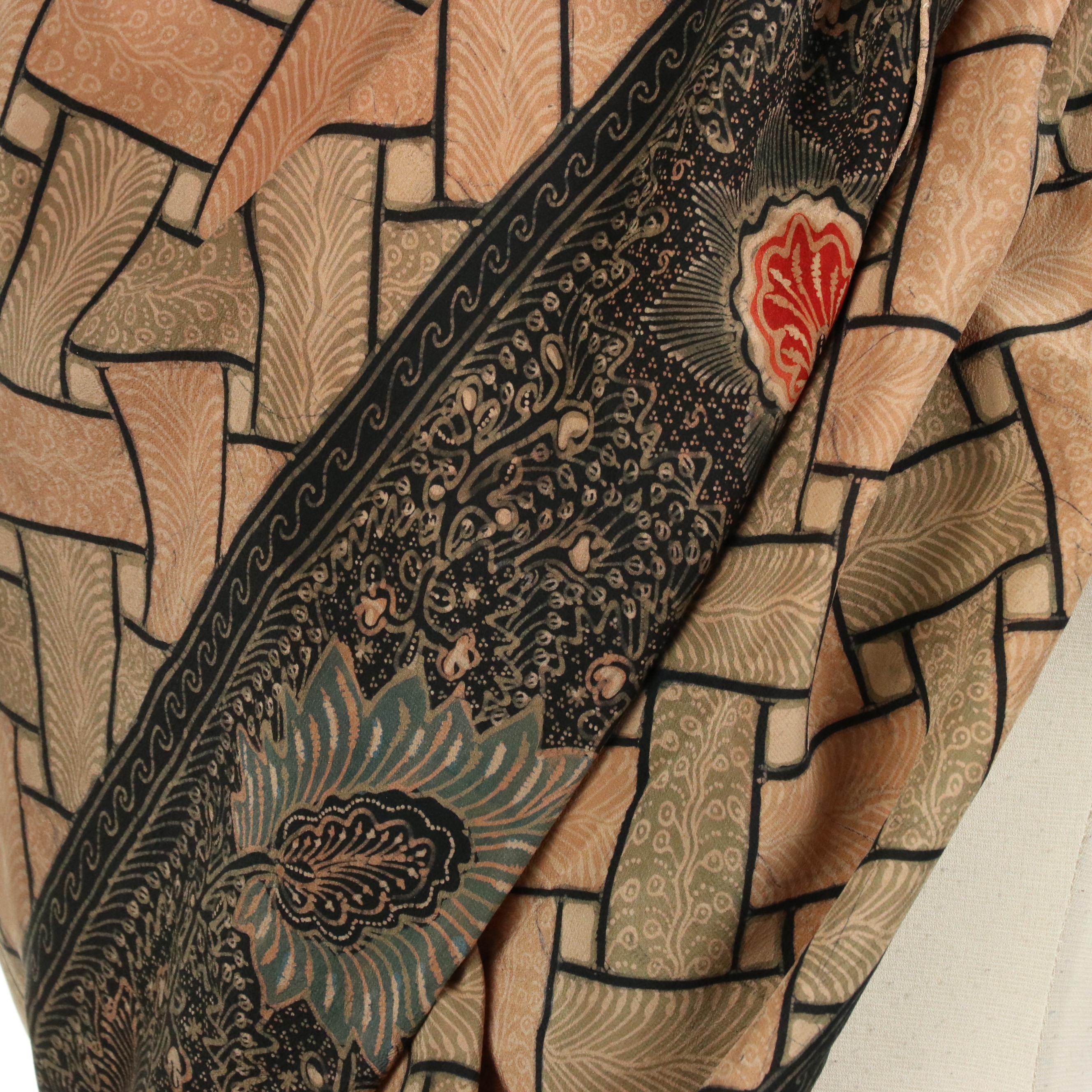 Ardiyanto Indonesian Batik Silk Shawl