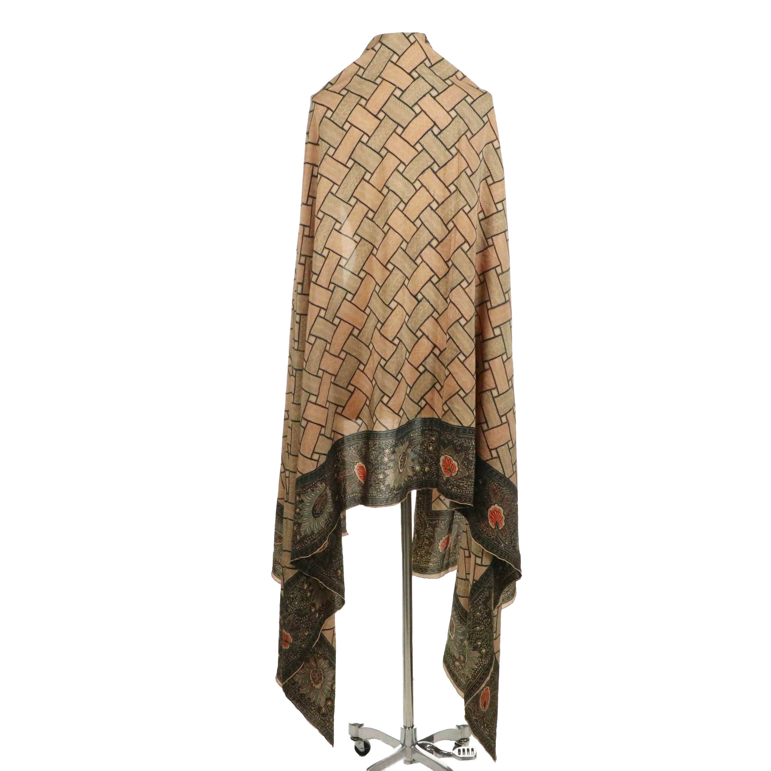 Ardiyanto Indonesian Batik Silk Shawl