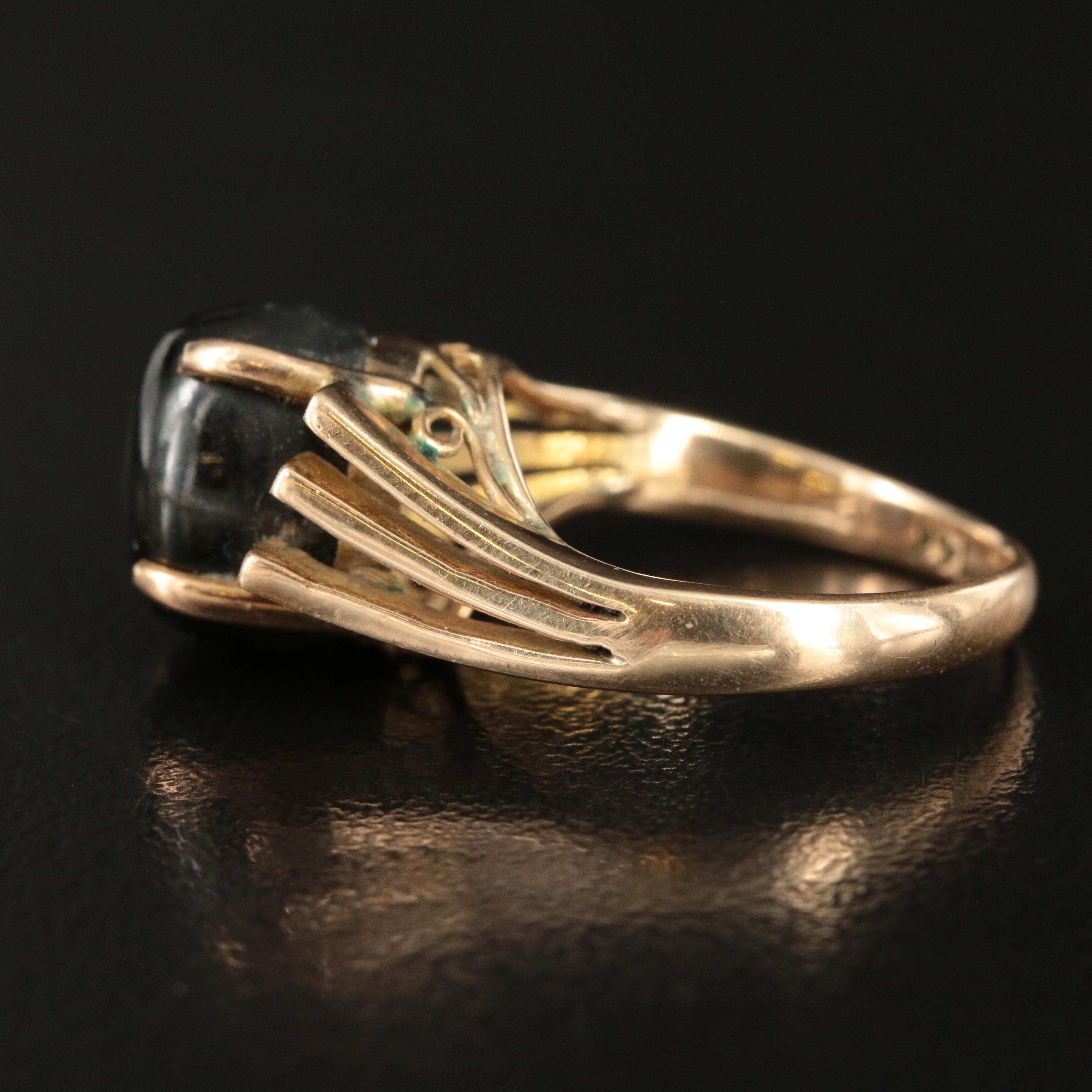 T.Y. Lee 14K 7.12 CT Star Sapphire Ring