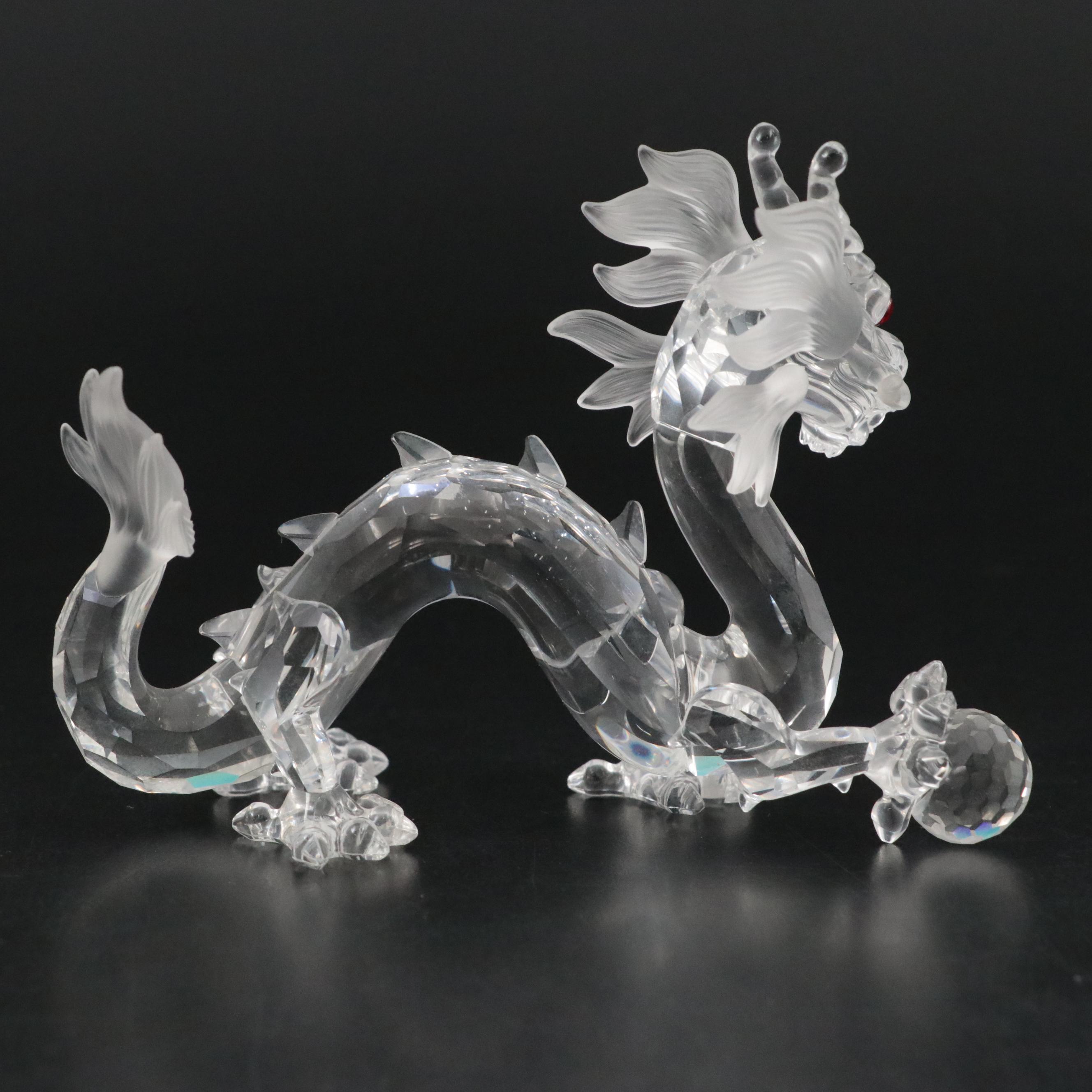 Swarovski Fabulous Creatures "Dragon" Crystal Figurine, 1997