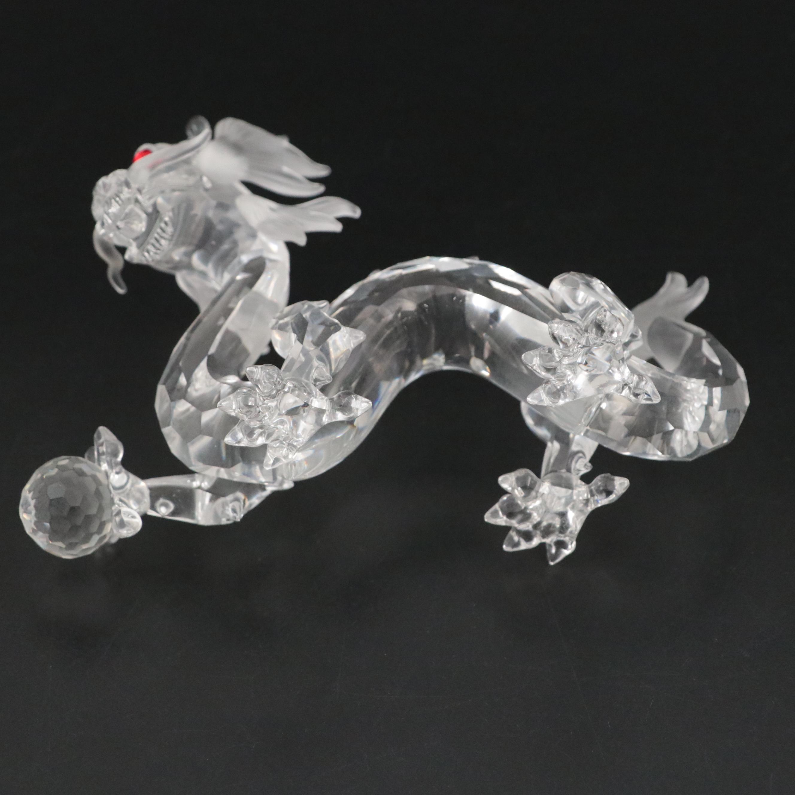 Swarovski Fabulous Creatures "Dragon" Crystal Figurine, 1997