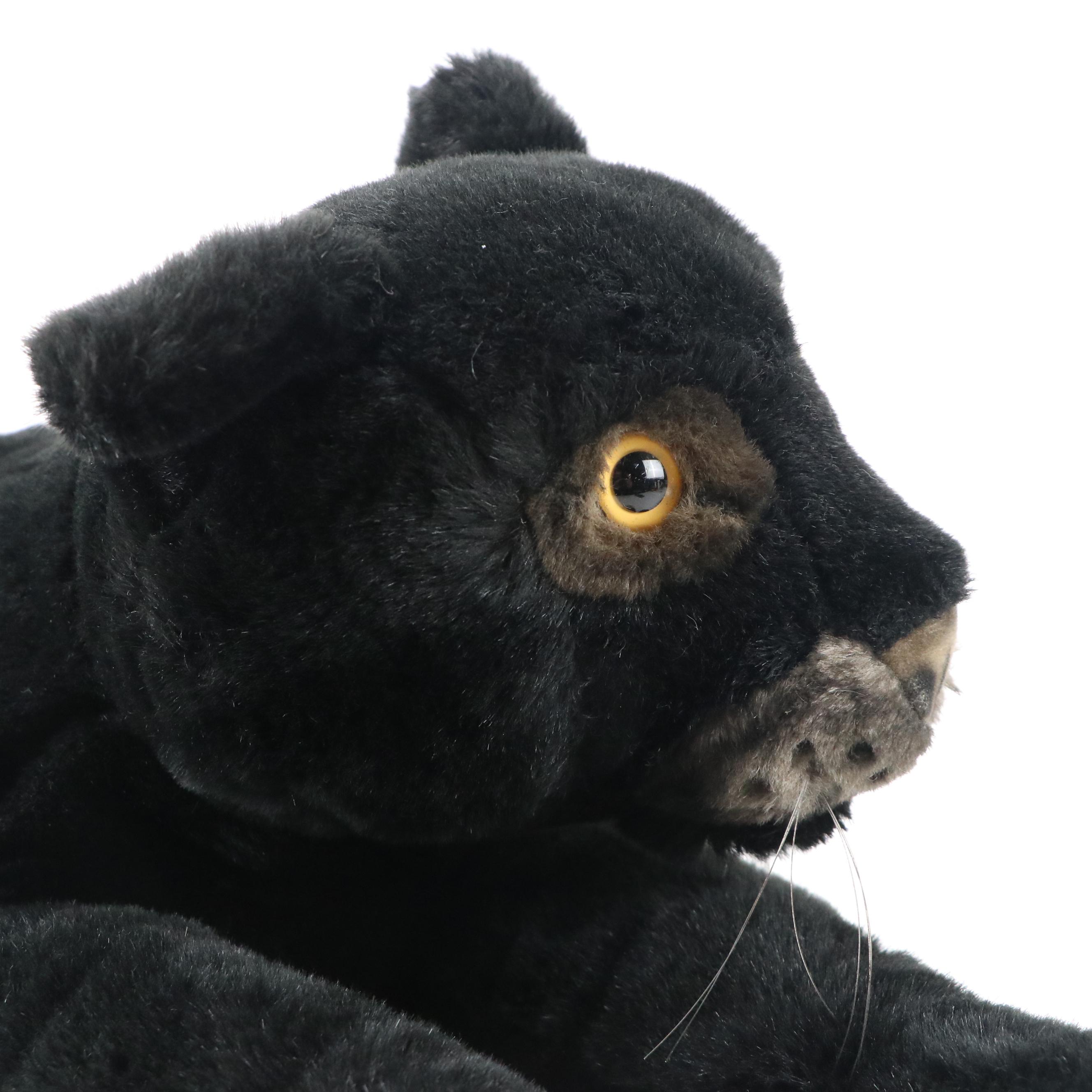 Vintage Steiff Button-Ear Panther Plush Toy