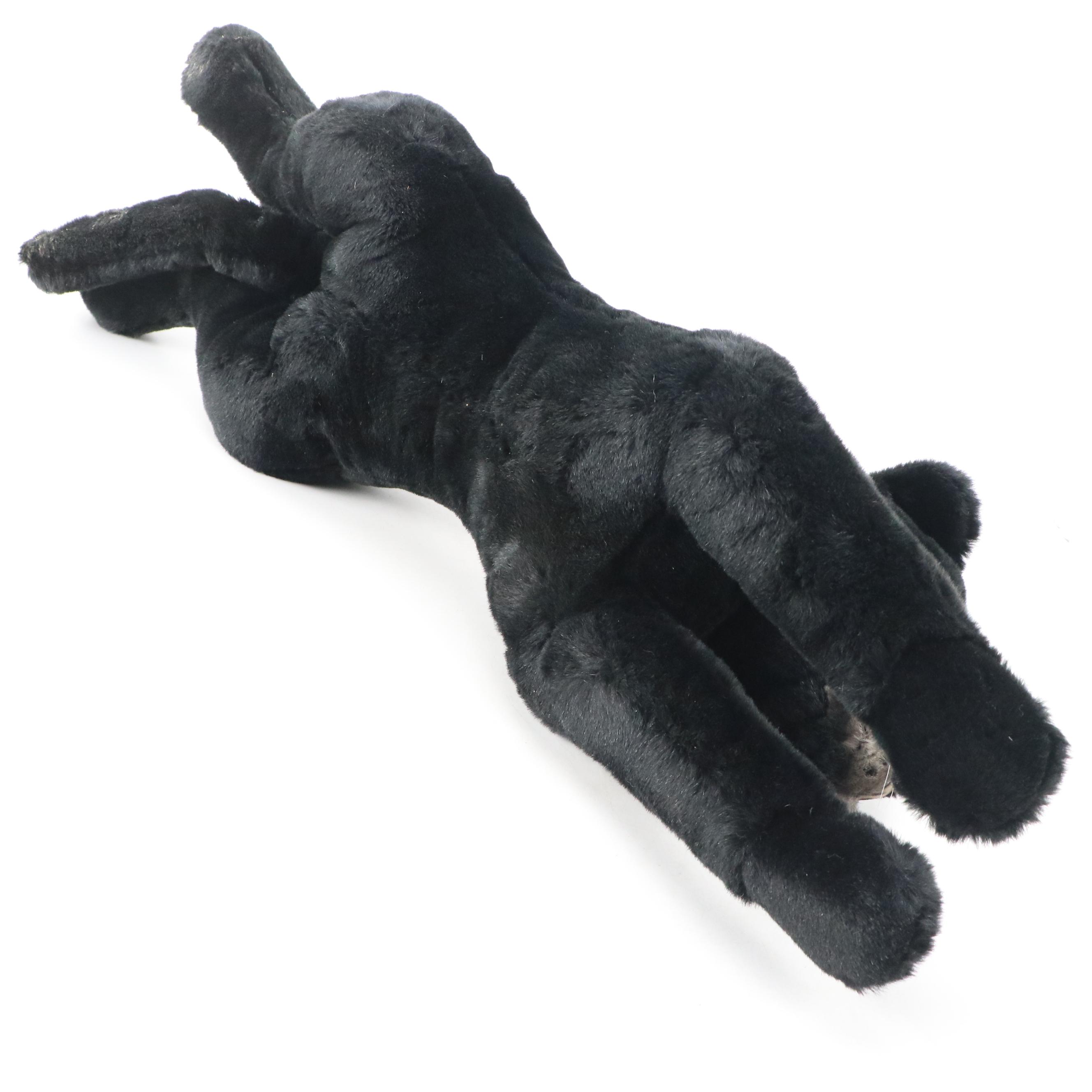 Vintage Steiff Button-Ear Panther Plush Toy