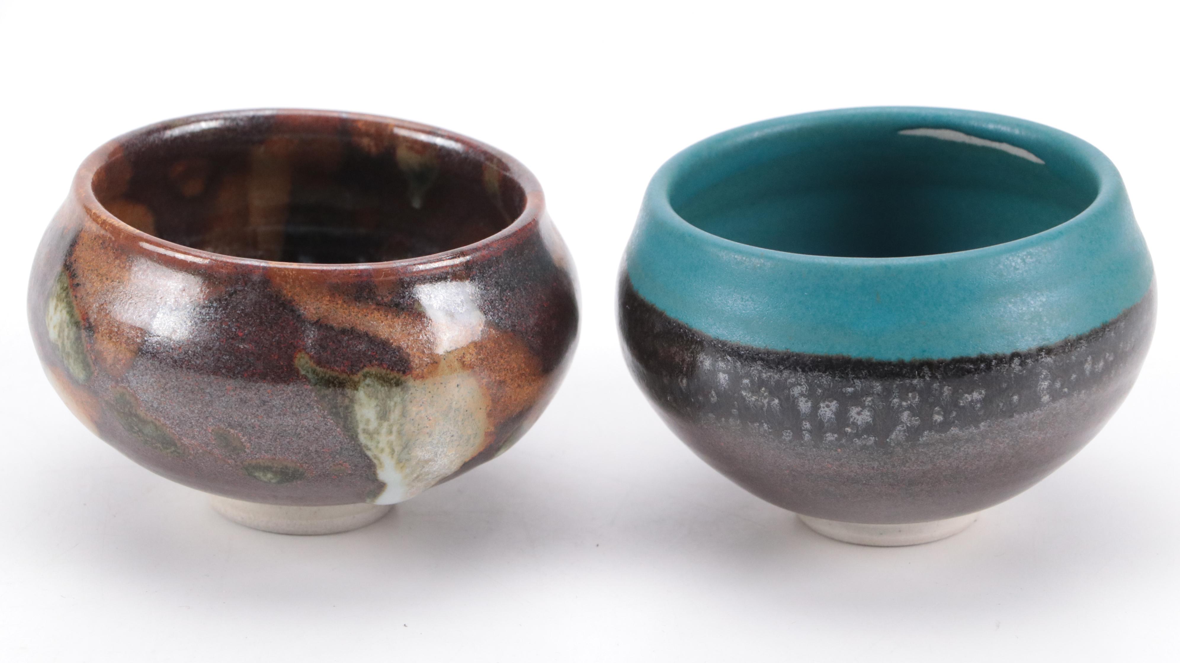 Lobster Motif Ceramic Divided Tray with Multicolor Ceramic Bowls and More