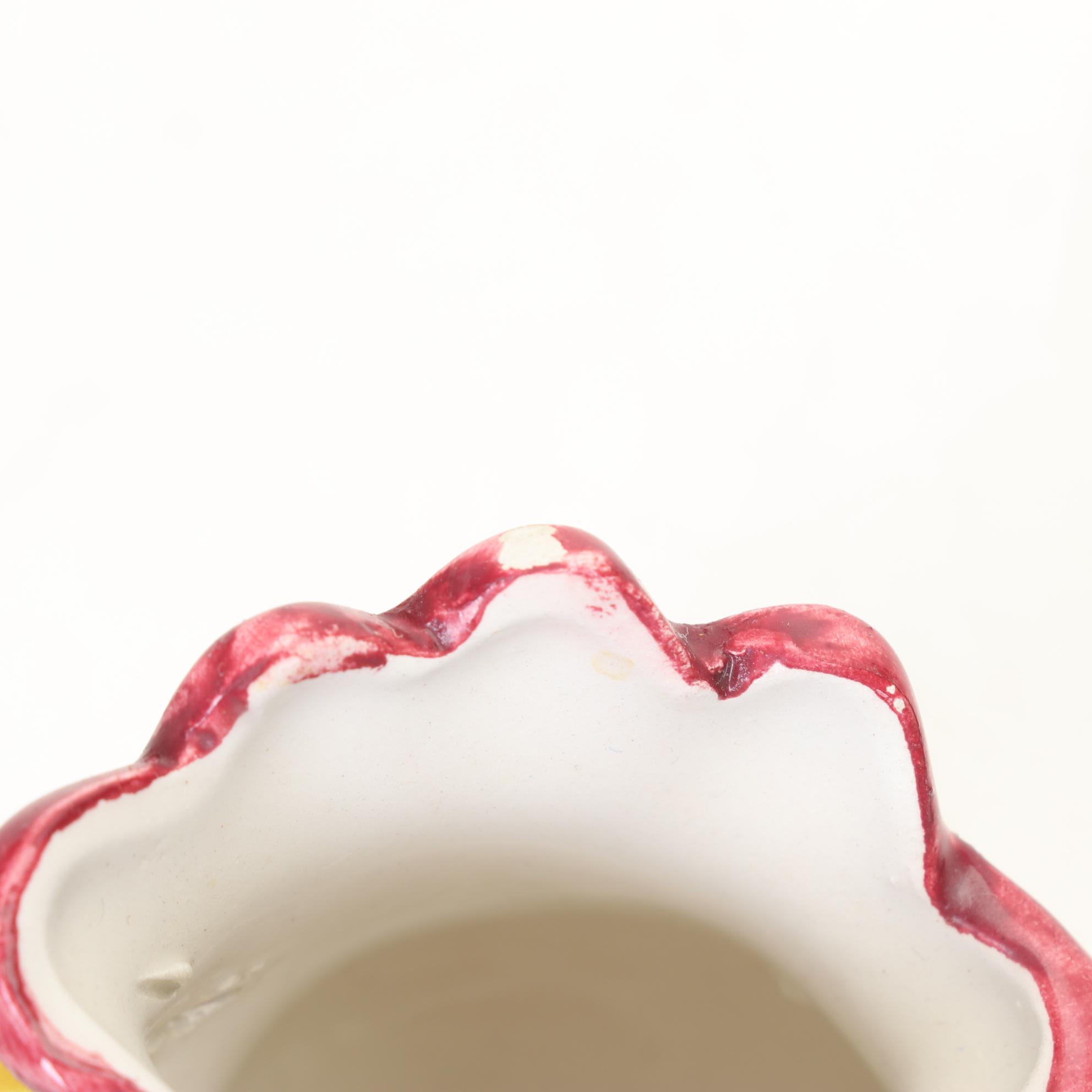 Fima Deruta Italy Hand Painted "Red Rooster" Dinnerware