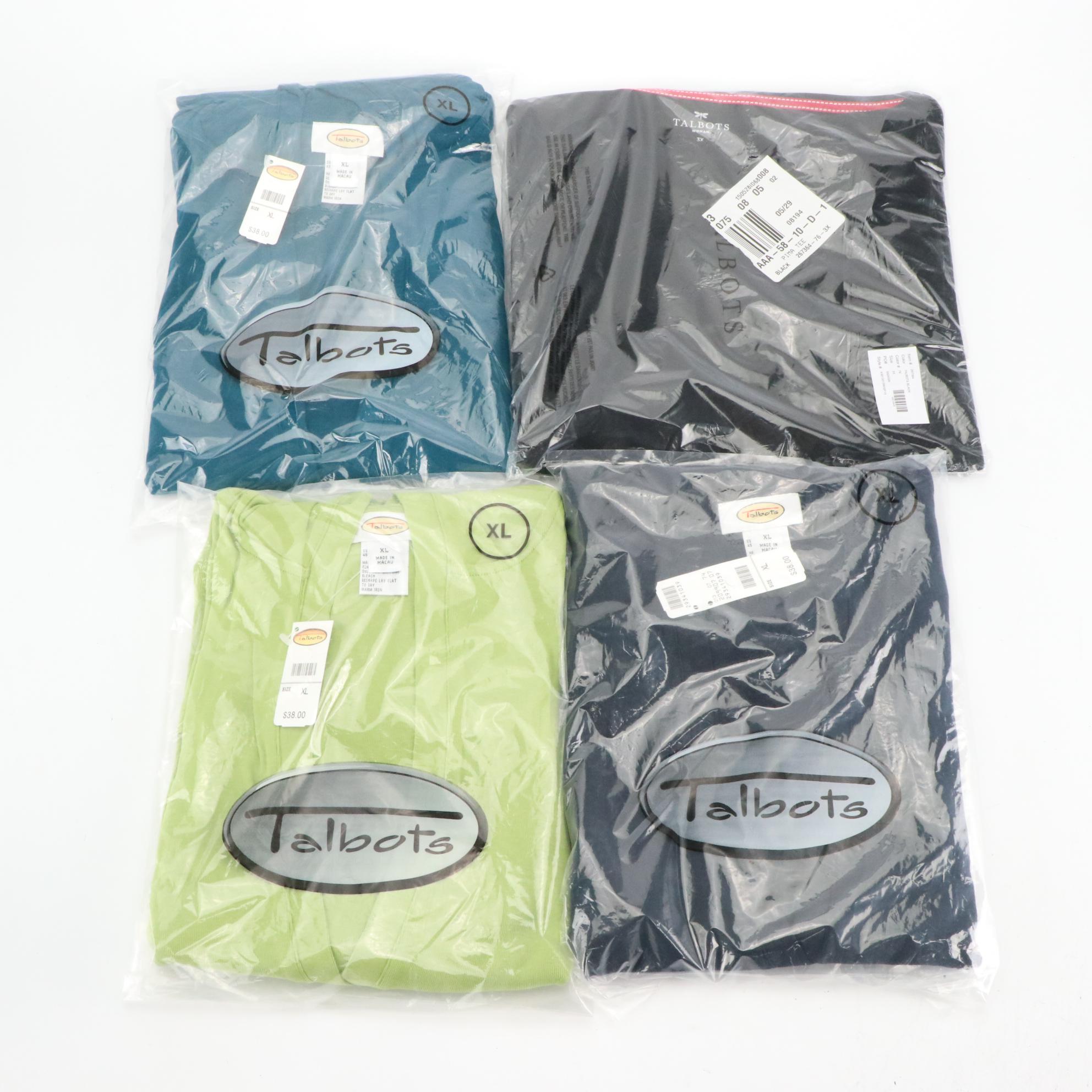 Talbots Knit Tunics and Sweaters in a Variety of Colors, New in Packaging