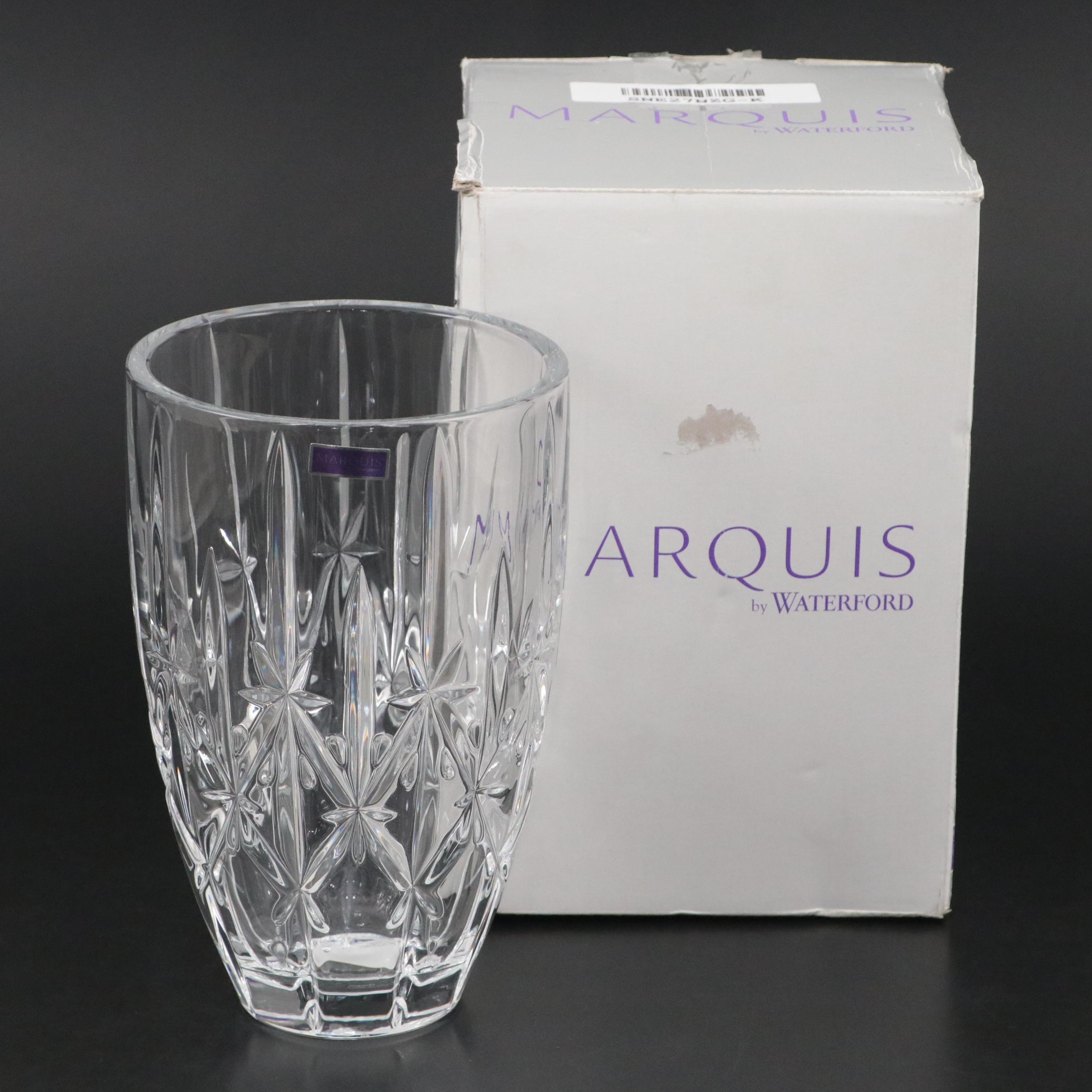 Marquis by Waterford "Sparkle" Crystal Vase