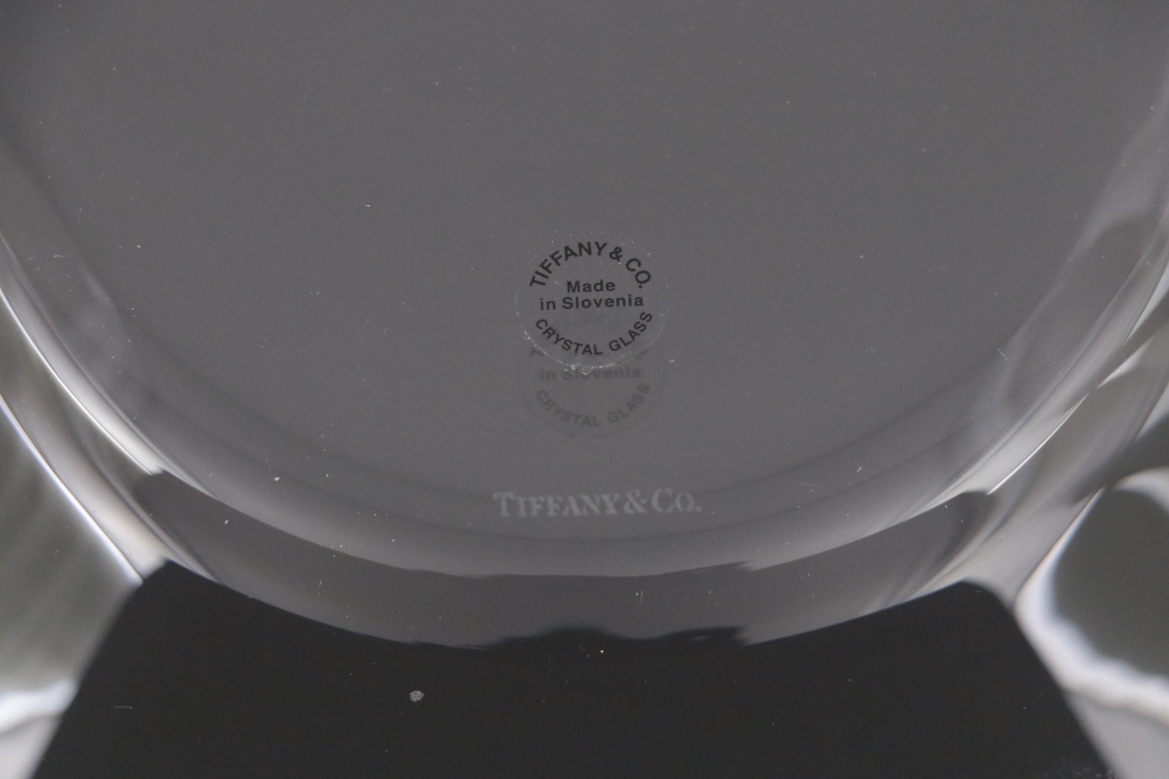 Tiffany & Co. "Harmony" Bowl and Royal Worcester "Medallion" Bone China Coasters