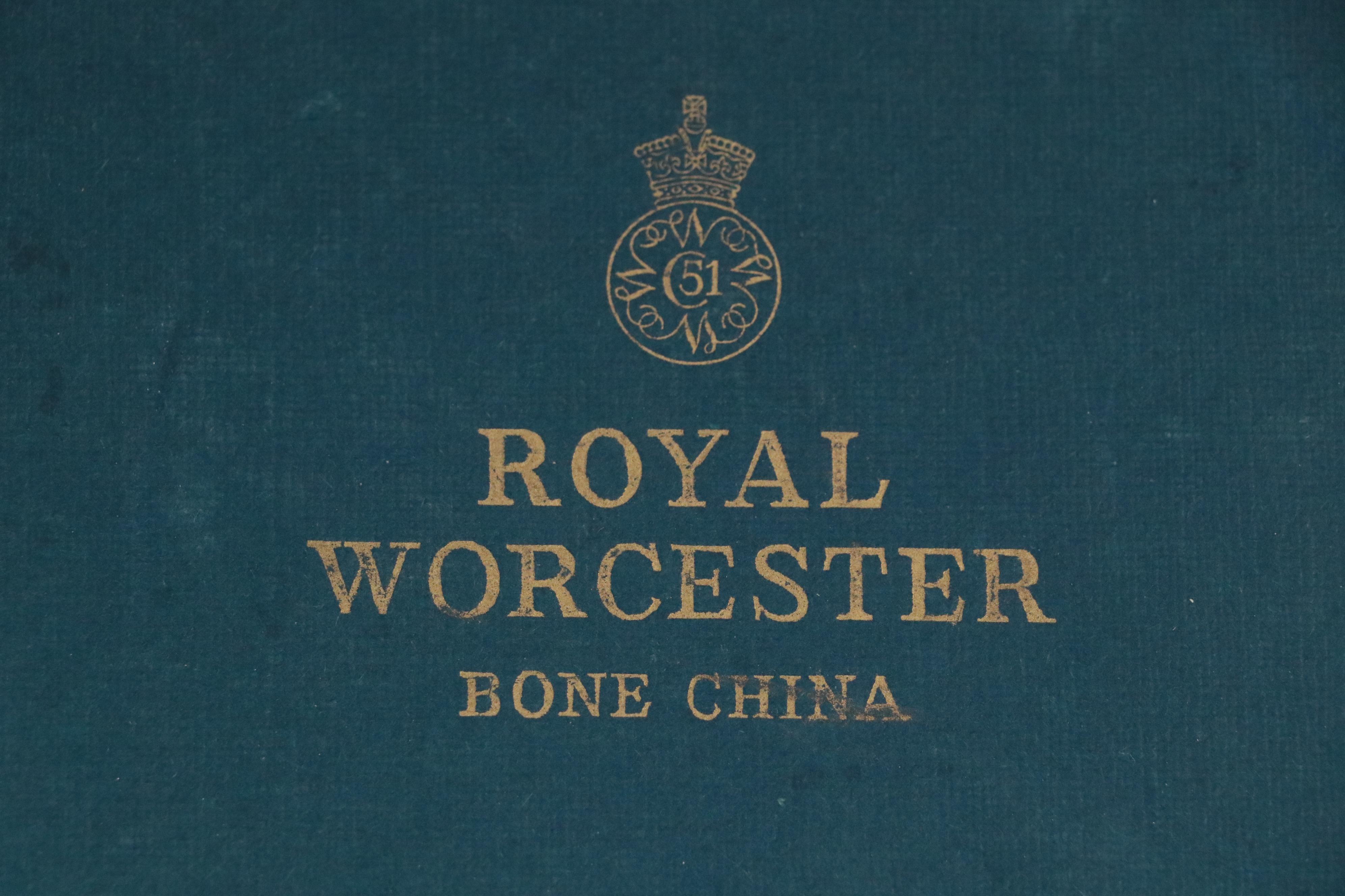 Tiffany & Co. "Harmony" Bowl and Royal Worcester "Medallion" Bone China Coasters