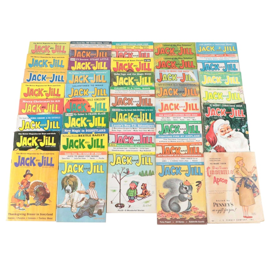 "Jack and Jill" Magazines and More, Mid 20th Century
