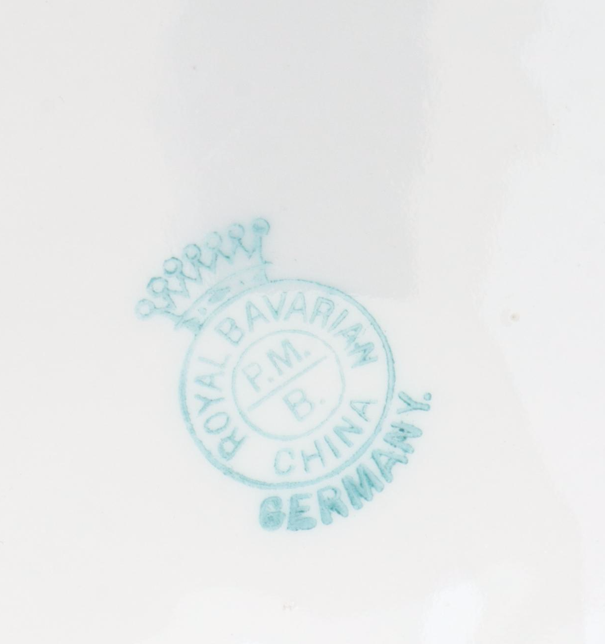 Royal Vienna Style Porcelain Pitcher with Other German Porcelain Tableware