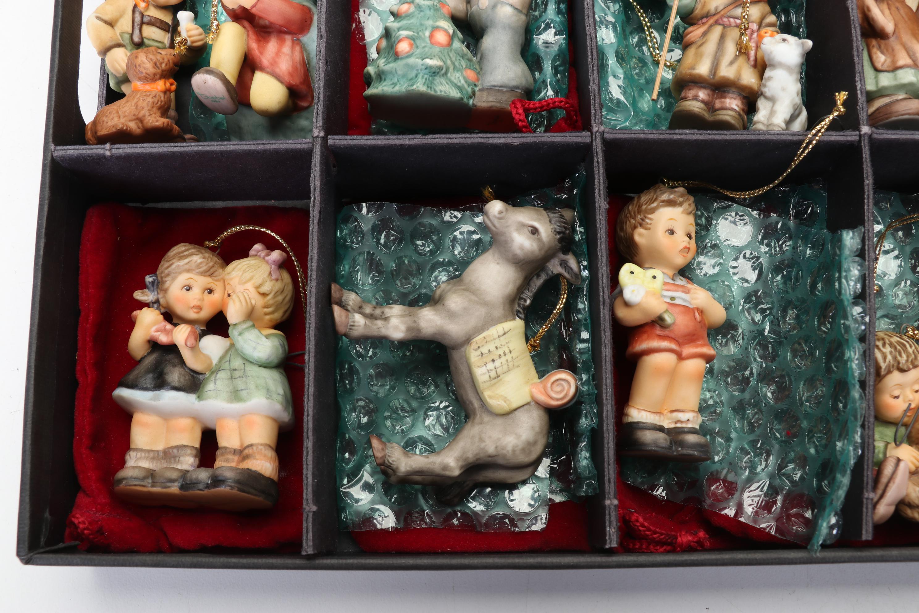 Berta Hummel Porcelain Chistmas Ornament Collection