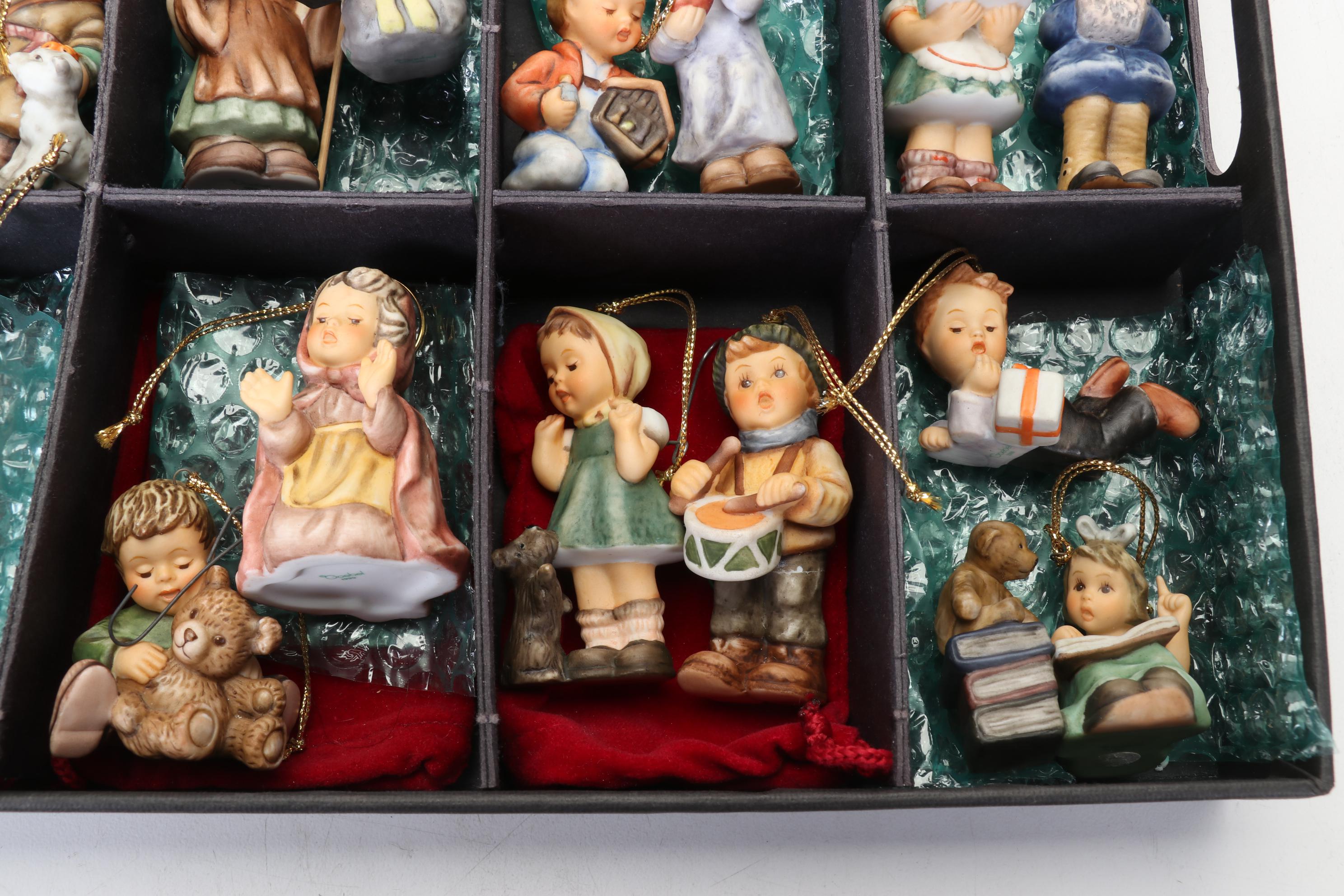 Berta Hummel Porcelain Chistmas Ornament Collection