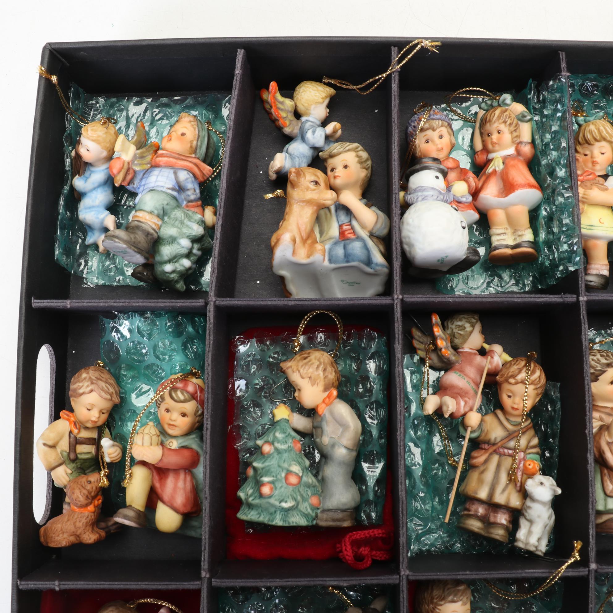 Berta Hummel Porcelain Chistmas Ornament Collection