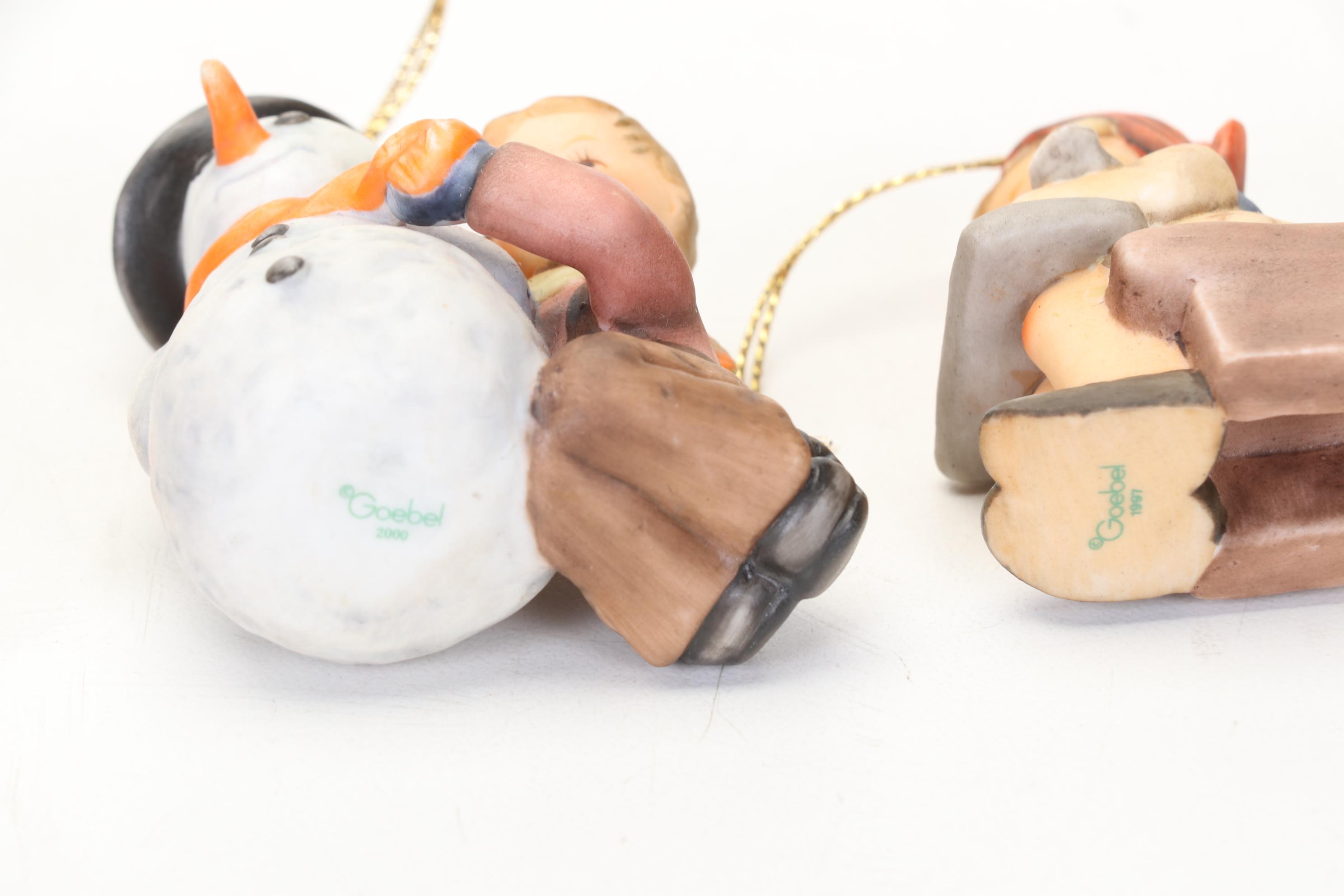 Berta Hummel Porcelain Chistmas Ornament Collection