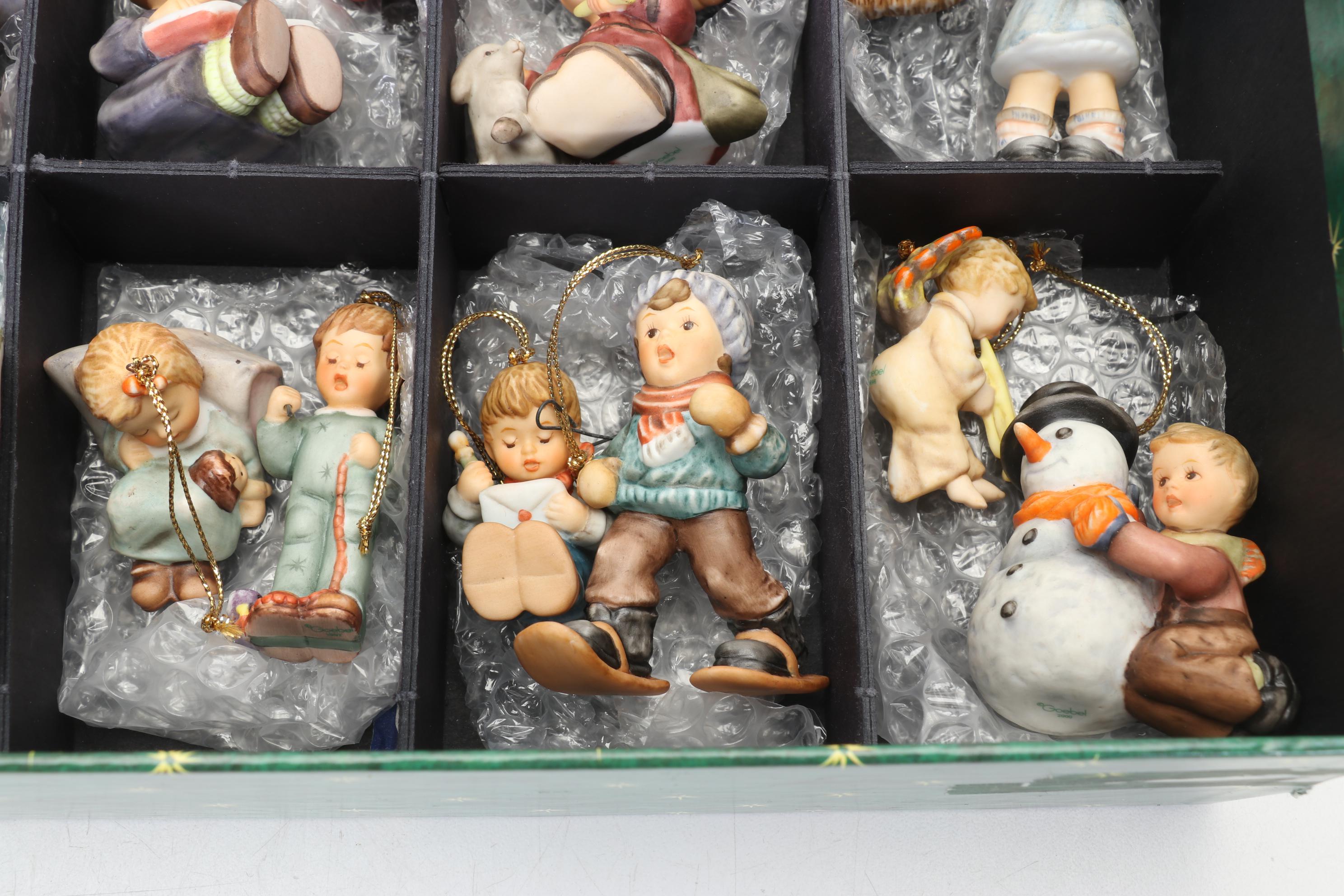 Berta Hummel Porcelain Chistmas Ornament Collection