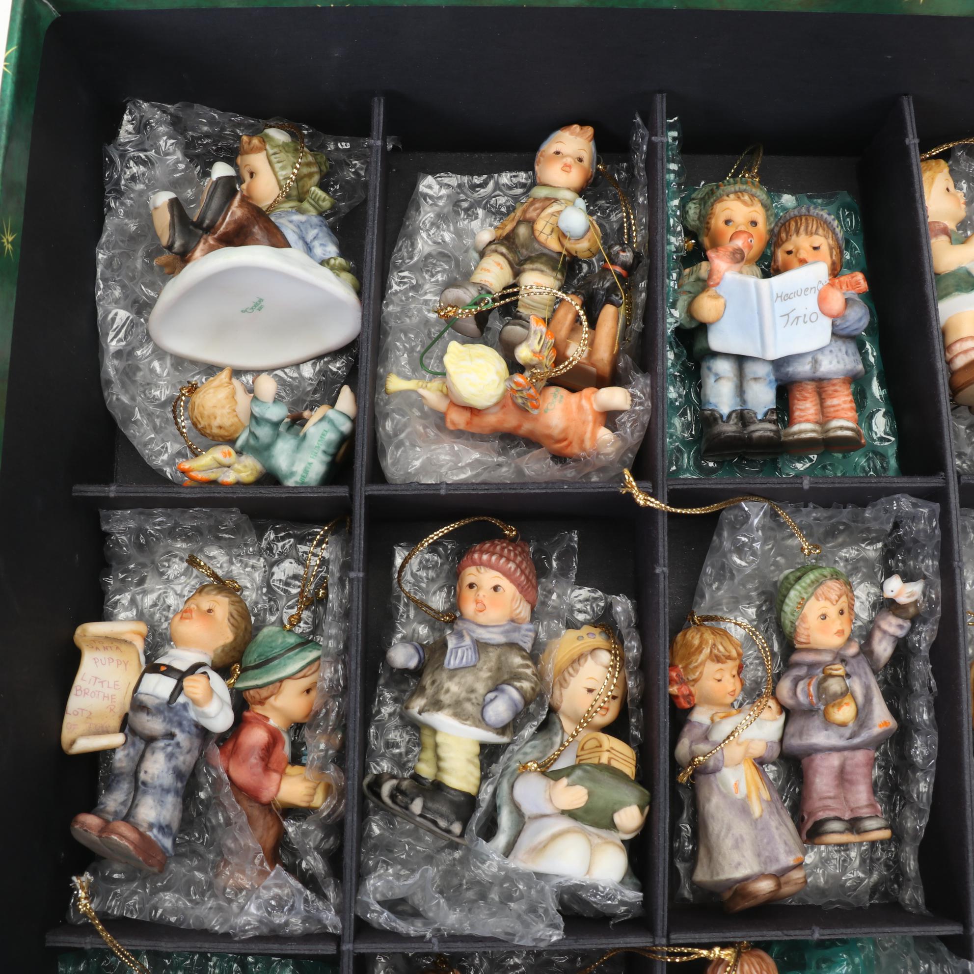 Berta Hummel Porcelain Chistmas Ornament Collection