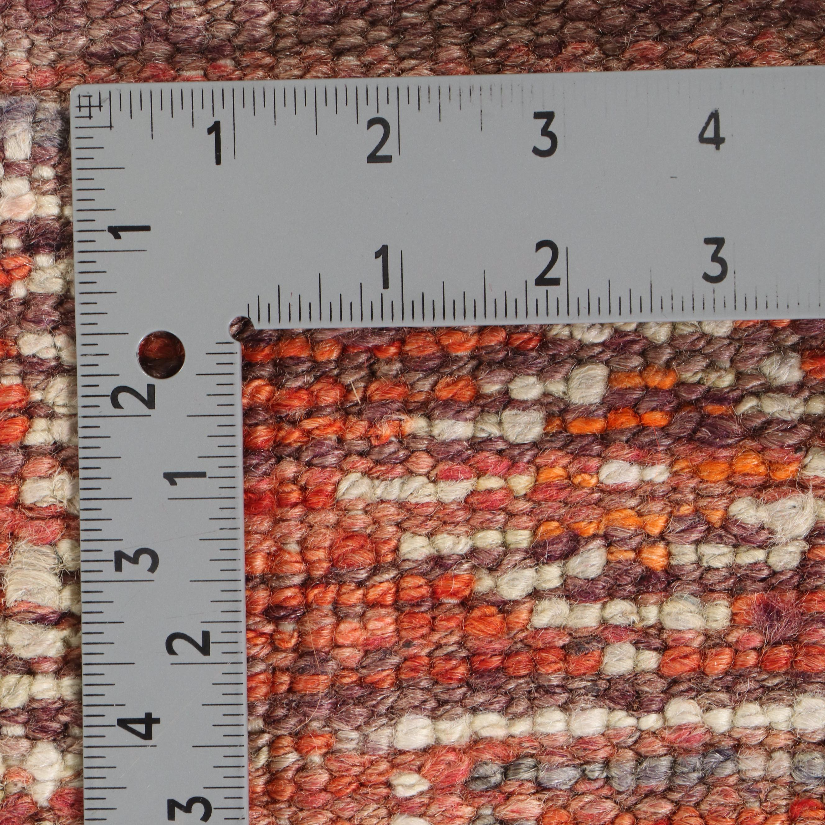 3'2 x 10'10 Hand-Knotted Turkish Villager Carpet Runner