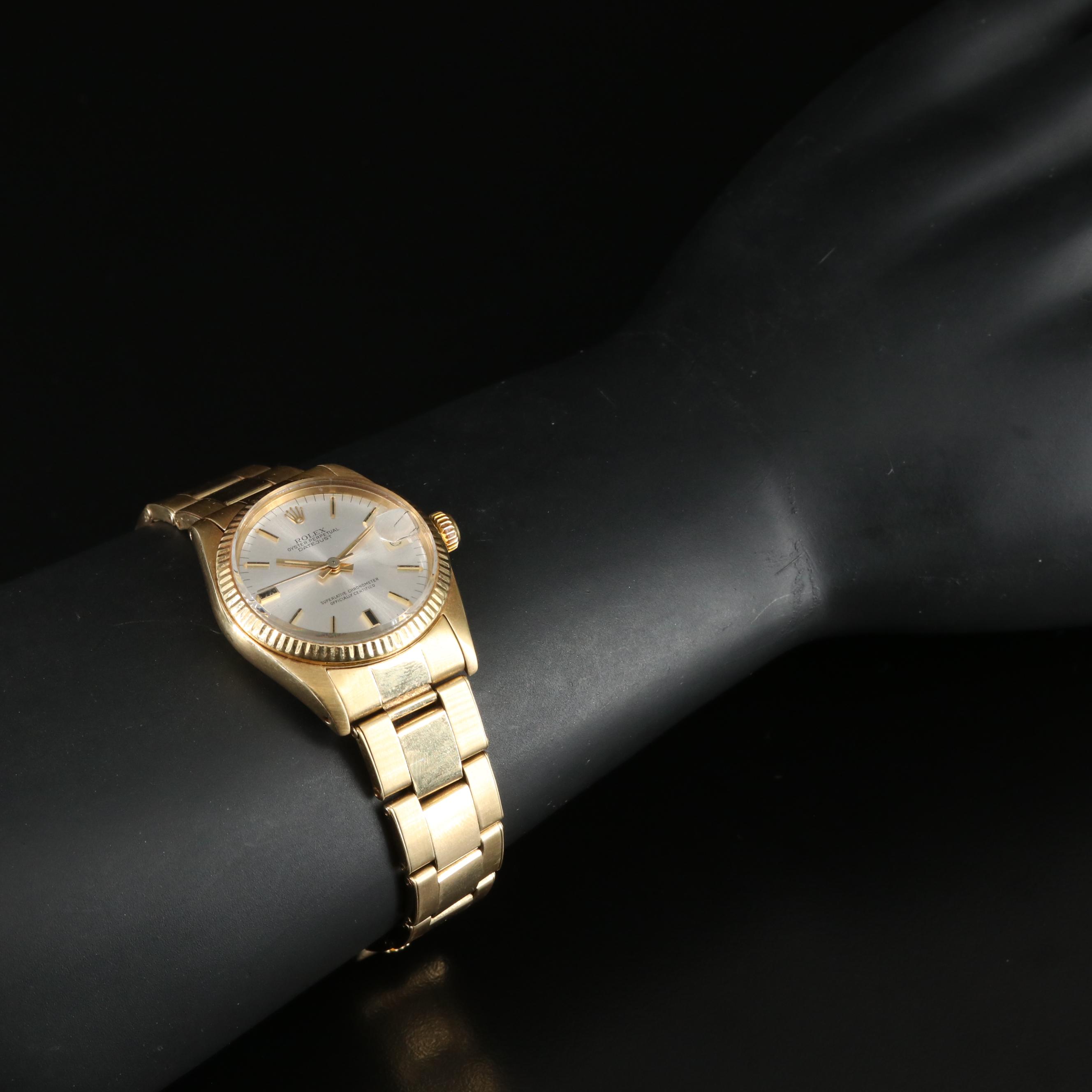 1979 Rolex 14K Datejust Watch