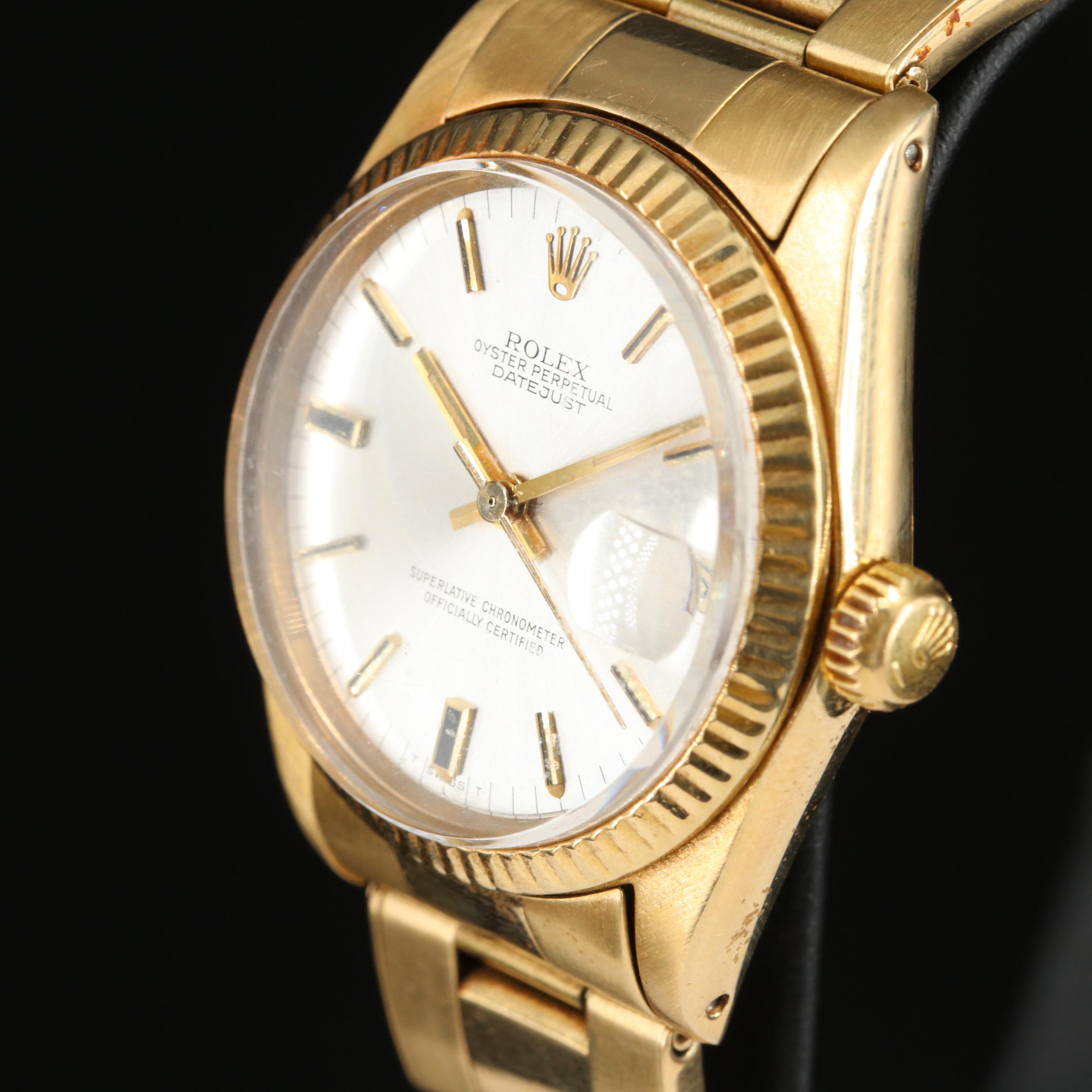 1979 Rolex 14K Datejust Watch