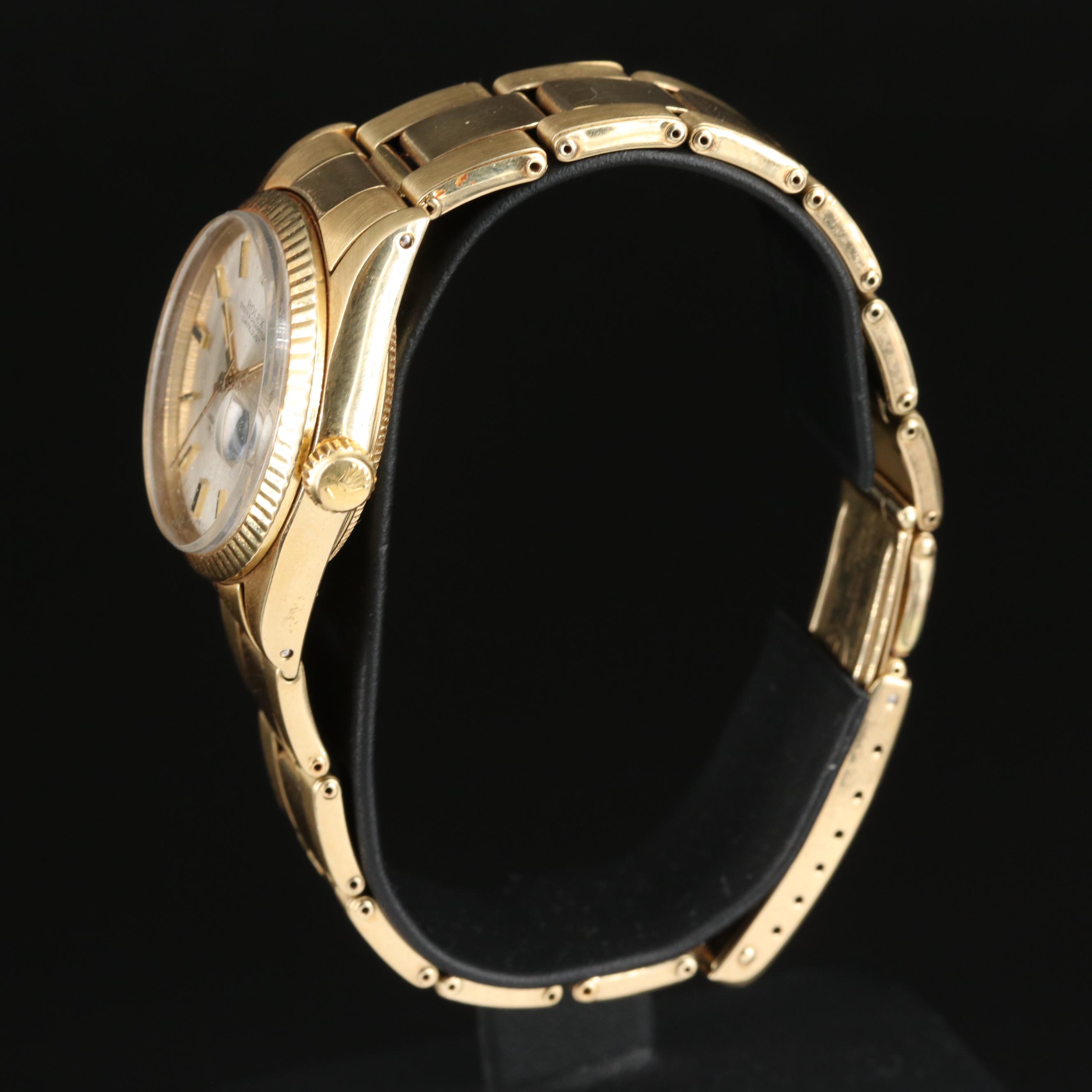 1979 Rolex 14K Datejust Watch