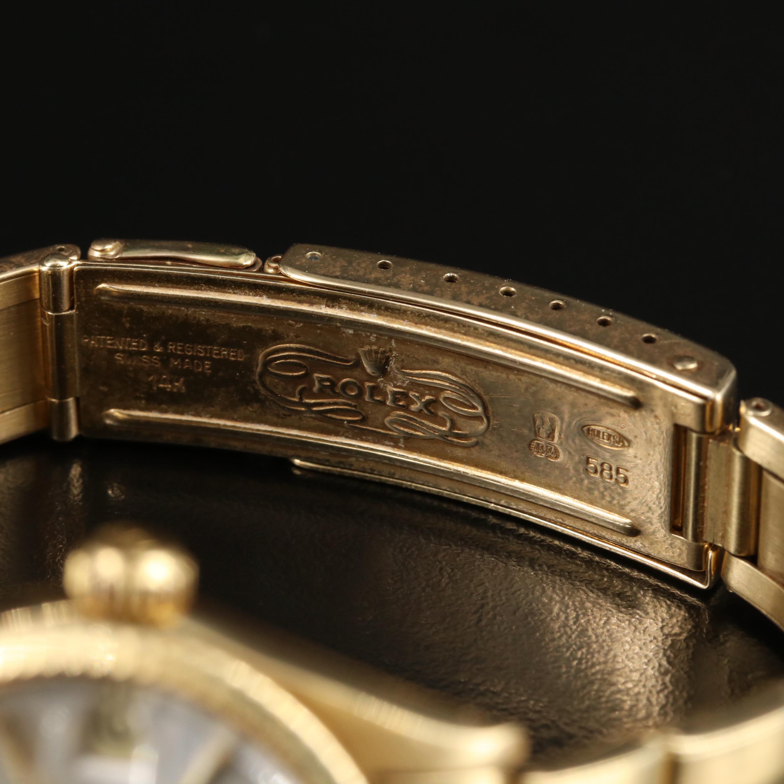 1979 Rolex 14K Datejust Watch