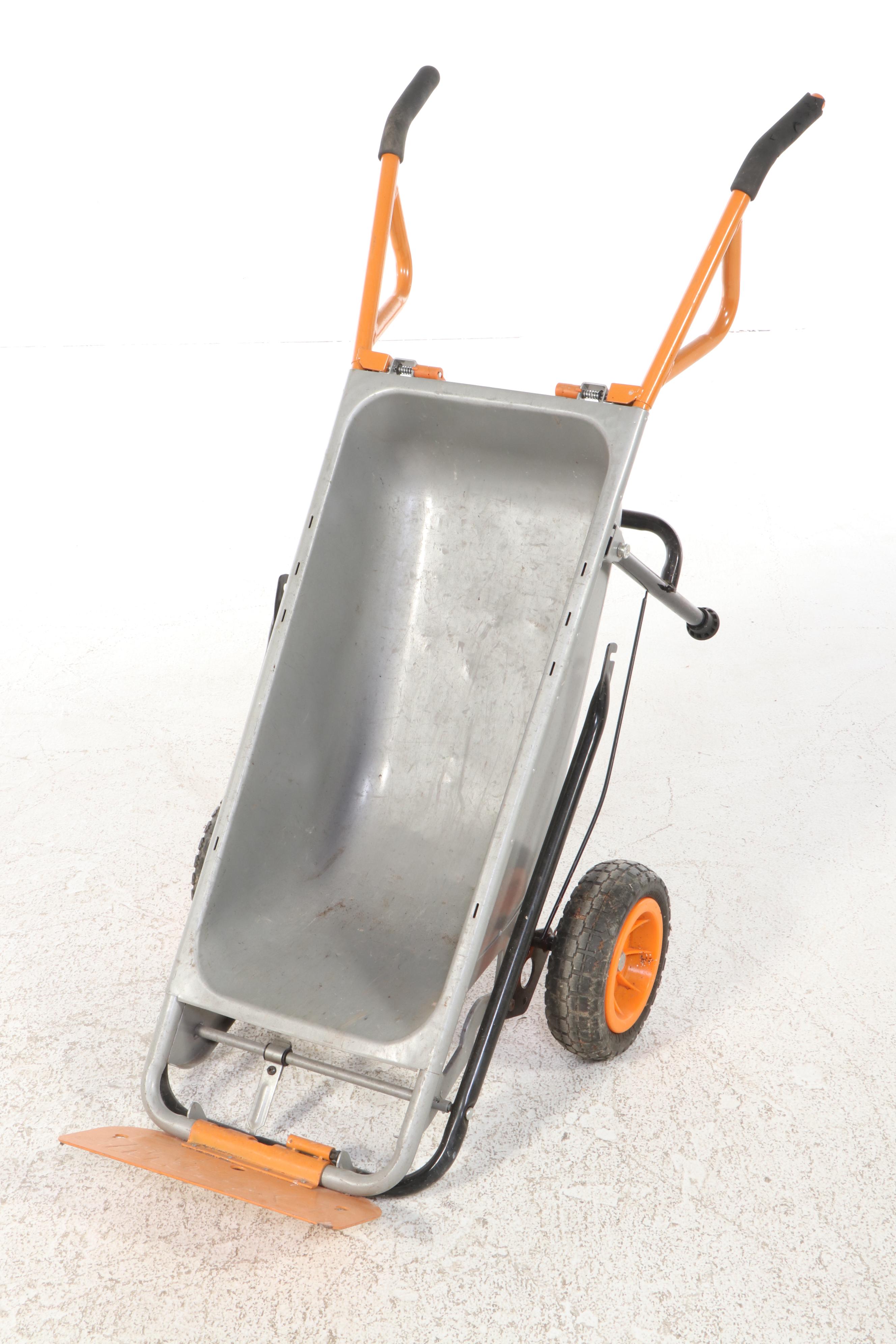 WORX Aerocart Yard Wheelbarrow With Stand