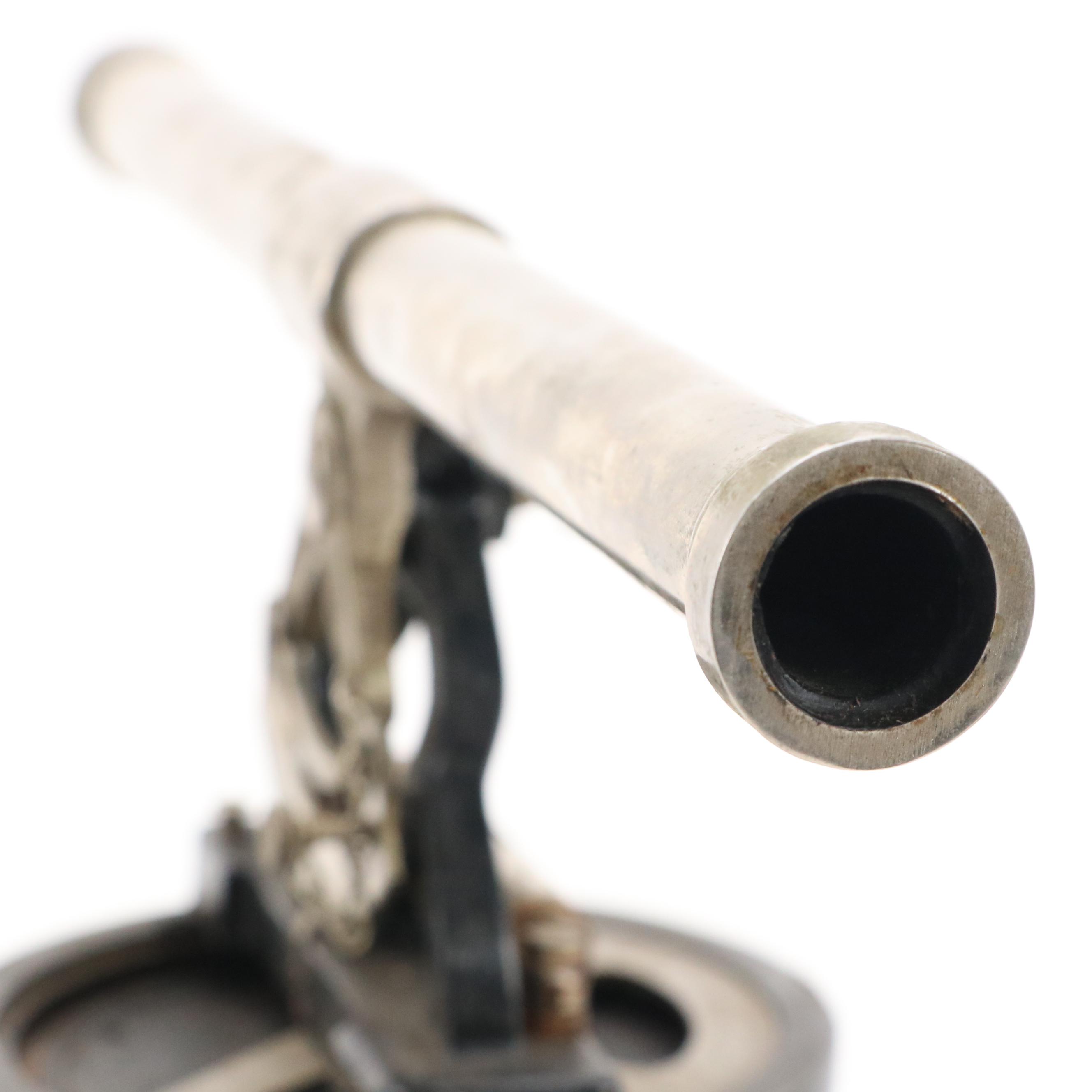 L. S. Starrett Co. Metal Surveyor Transit with Milano Metal Drafting Tools