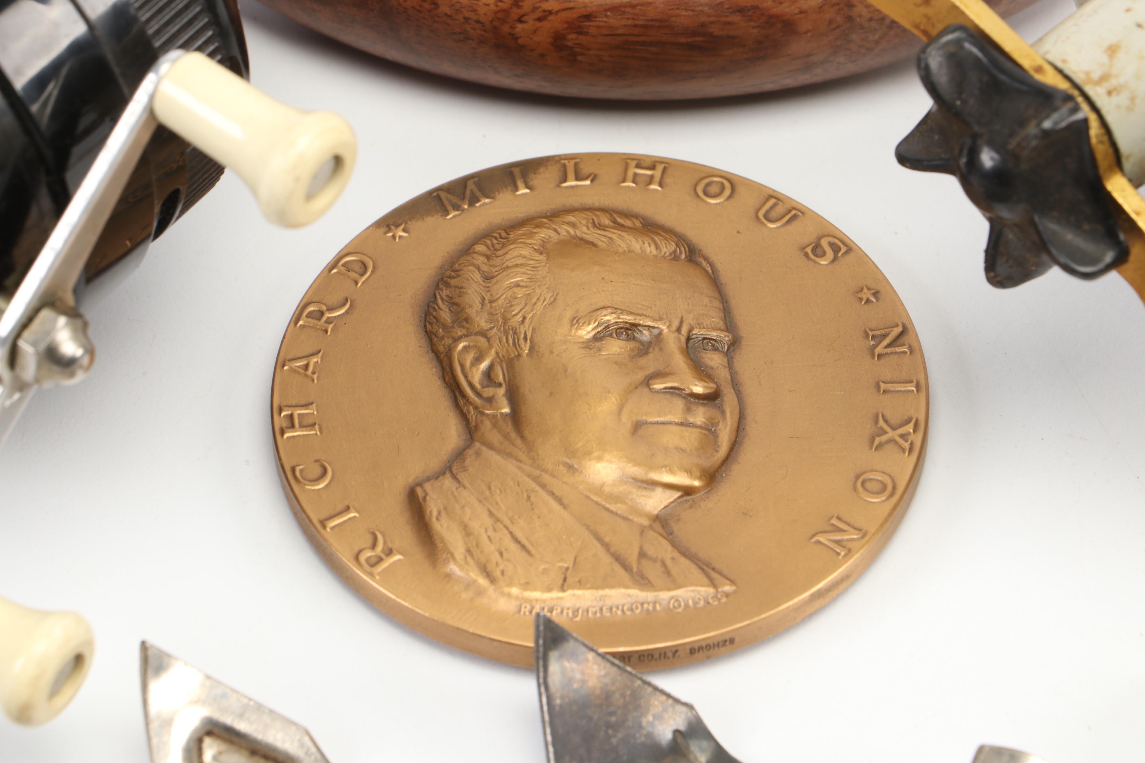 Garcia and Zebco Fishing Reels with Moby Dick Specialties Compass and More