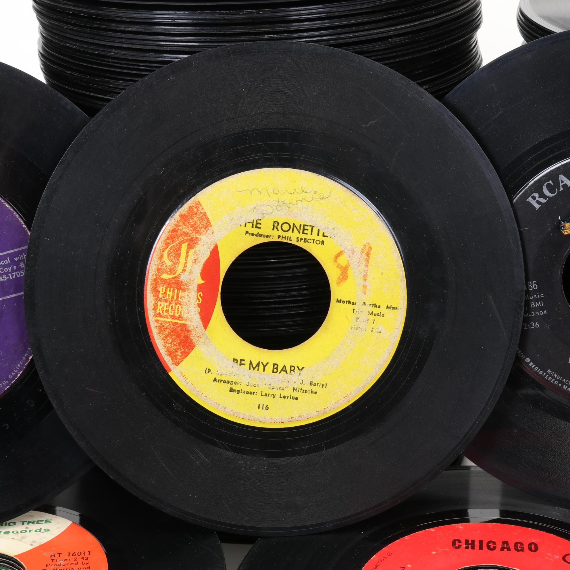 Nat King Cole, Jerry Lee Lewis, Patsy Cline and Many Other 45's