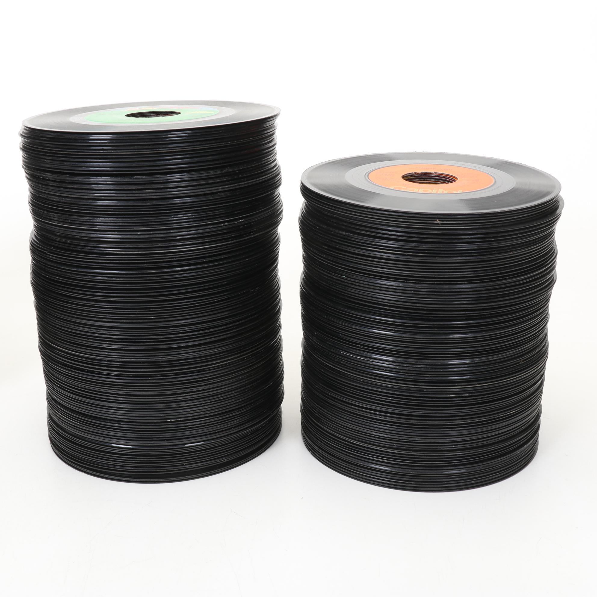 Nat King Cole, Jerry Lee Lewis, Patsy Cline and Many Other 45's