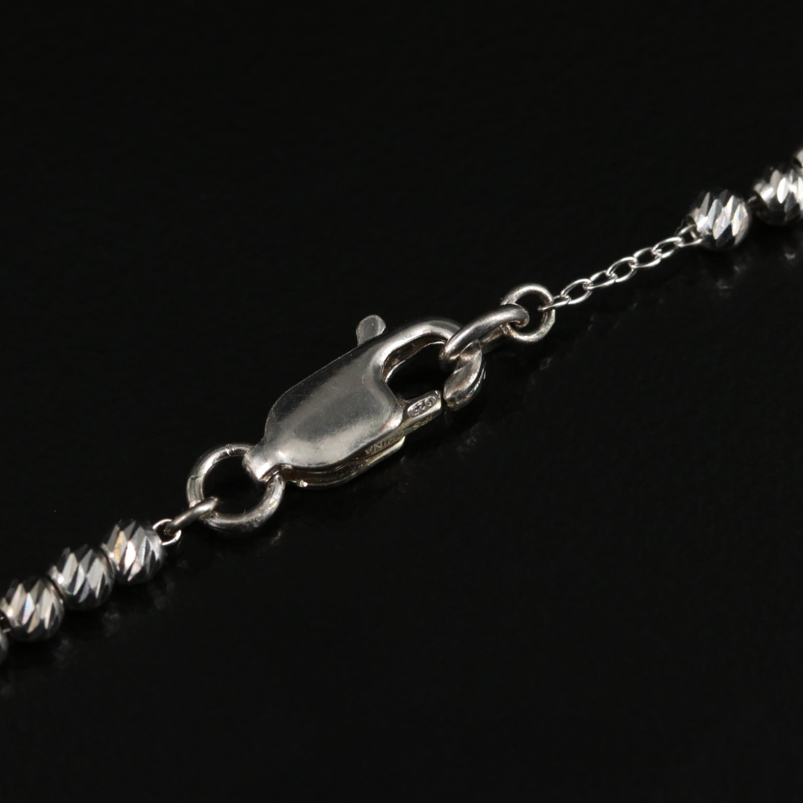 Sterling Pearl Necklace